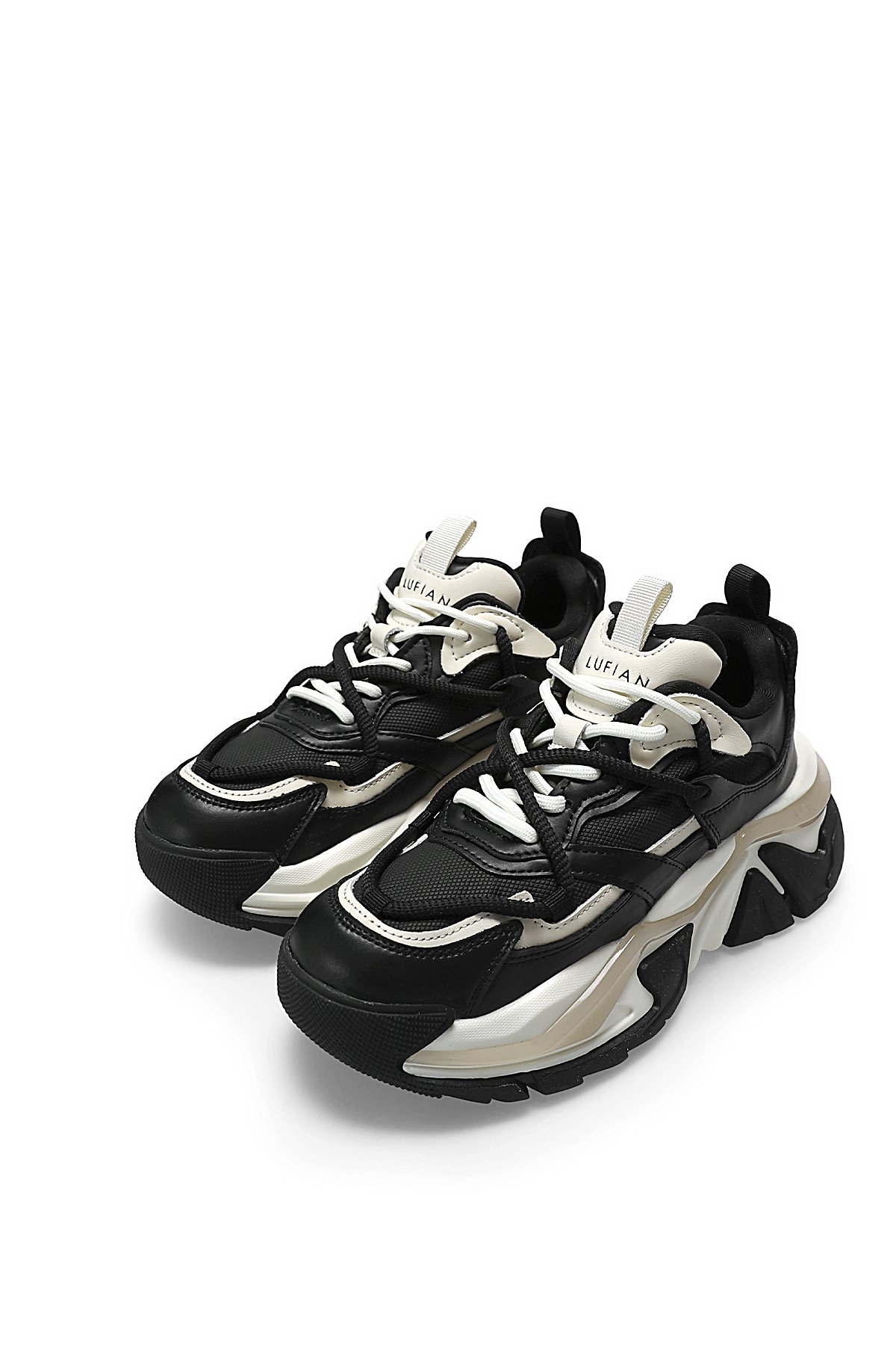 Lufian 122230015 Kate 25K Kadın Hakiki Deri Klasik Sneaker Siyah