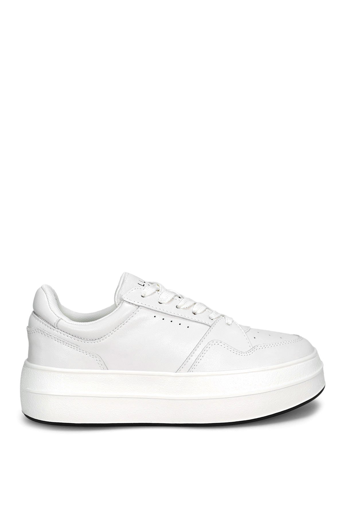 Lufian 122230040 Vanessa Kadın Hakiki Deri Klasik Sneaker Beyaz