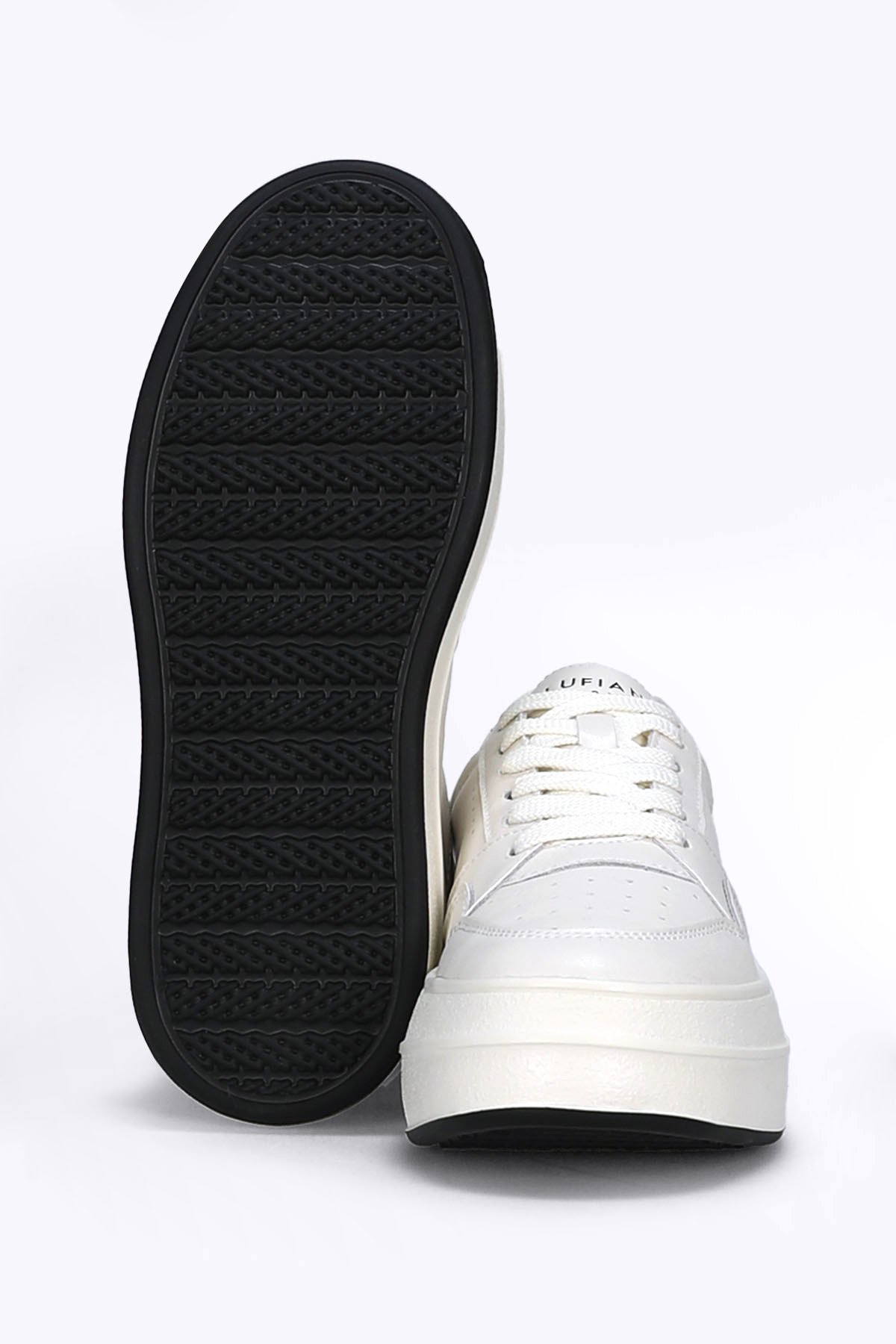 Lufian 122230040 Vanessa Kadın Hakiki Deri Klasik Sneaker Beyaz