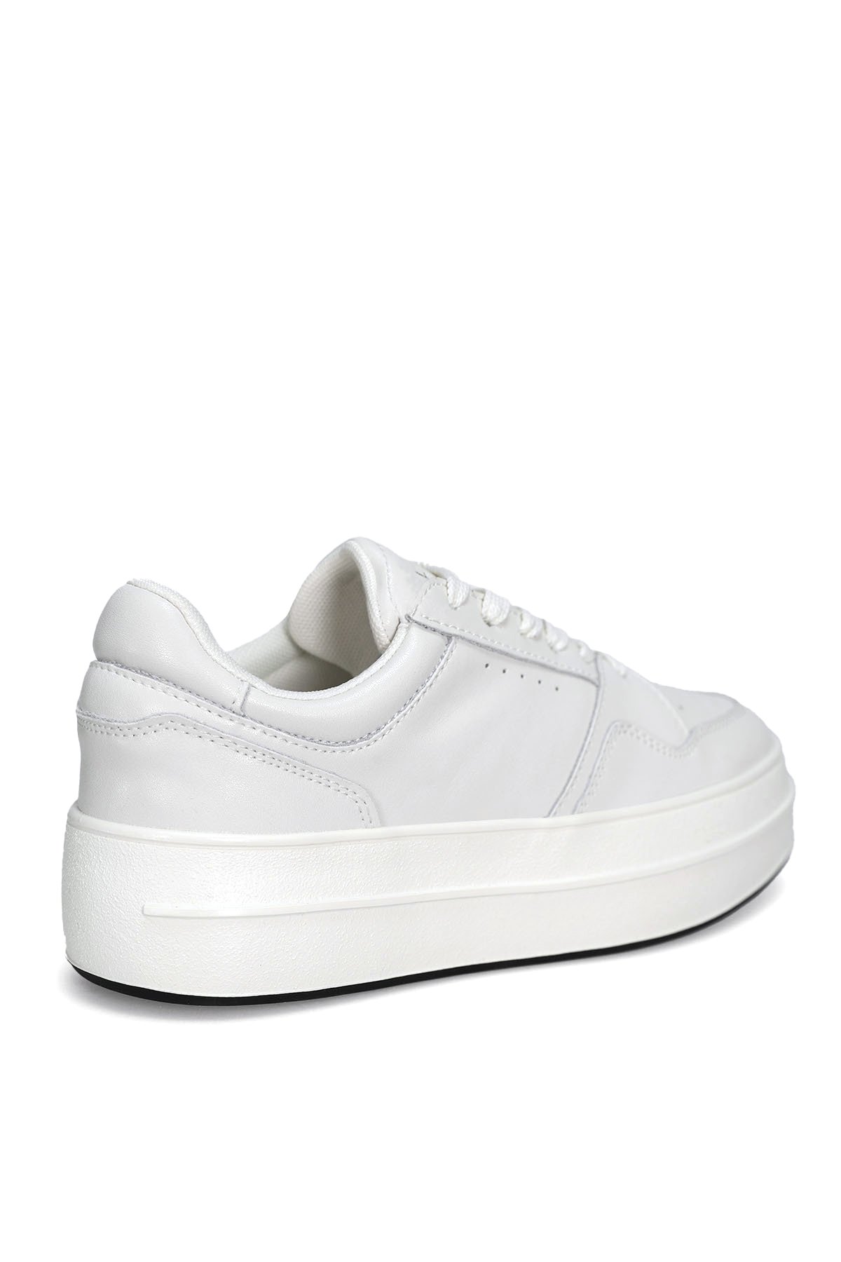 Lufian 122230040 Vanessa Kadın Hakiki Deri Klasik Sneaker Beyaz