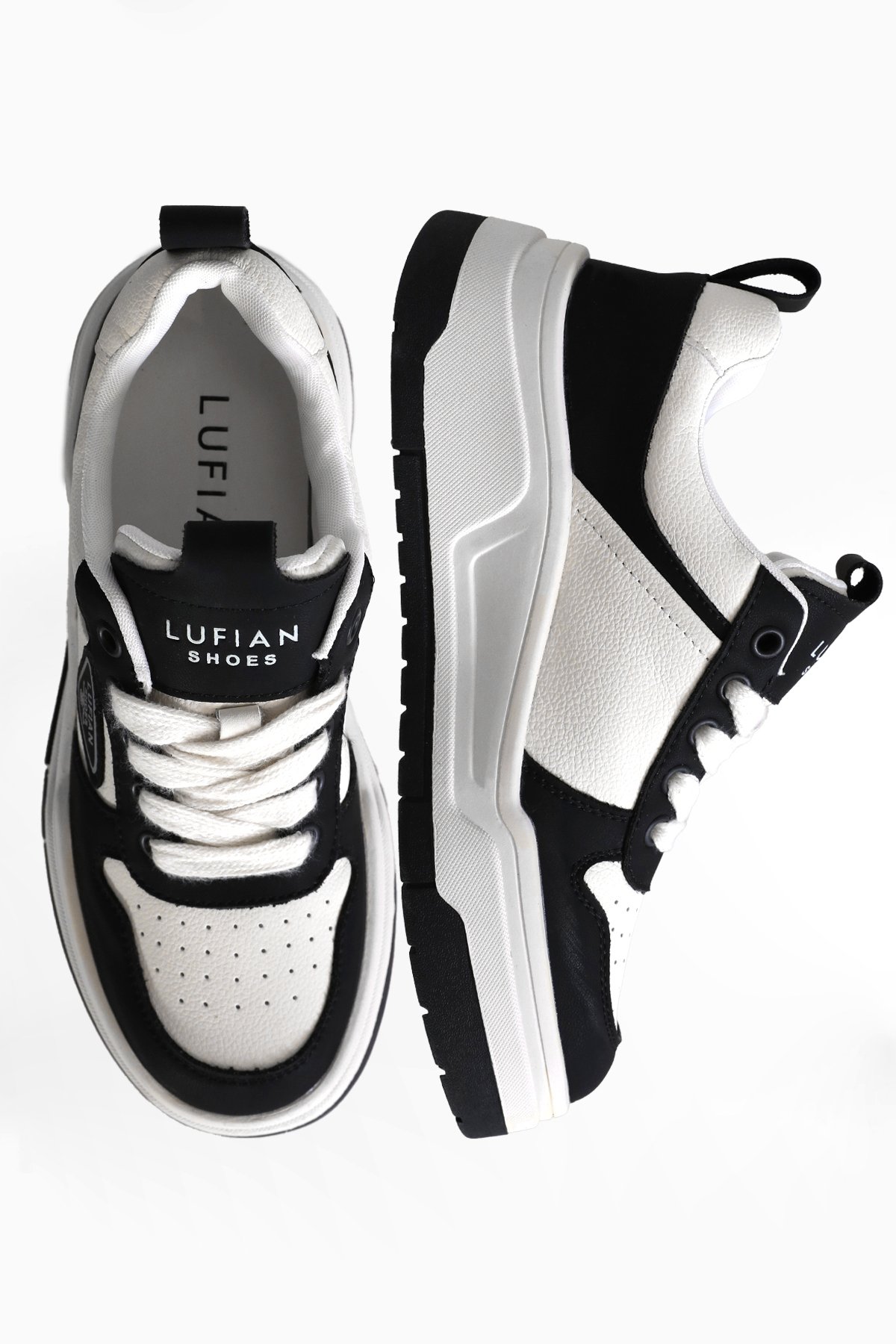 Lufian 122230050 Jennifer Kadın Hakiki Deri Klasik Sneaker Siyah