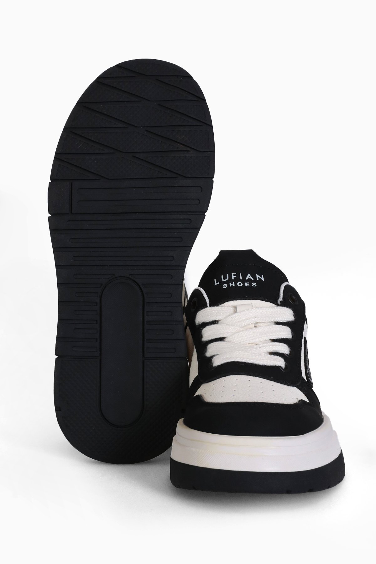 Lufian 122230050 Jennifer Kadın Hakiki Deri Klasik Sneaker Siyah