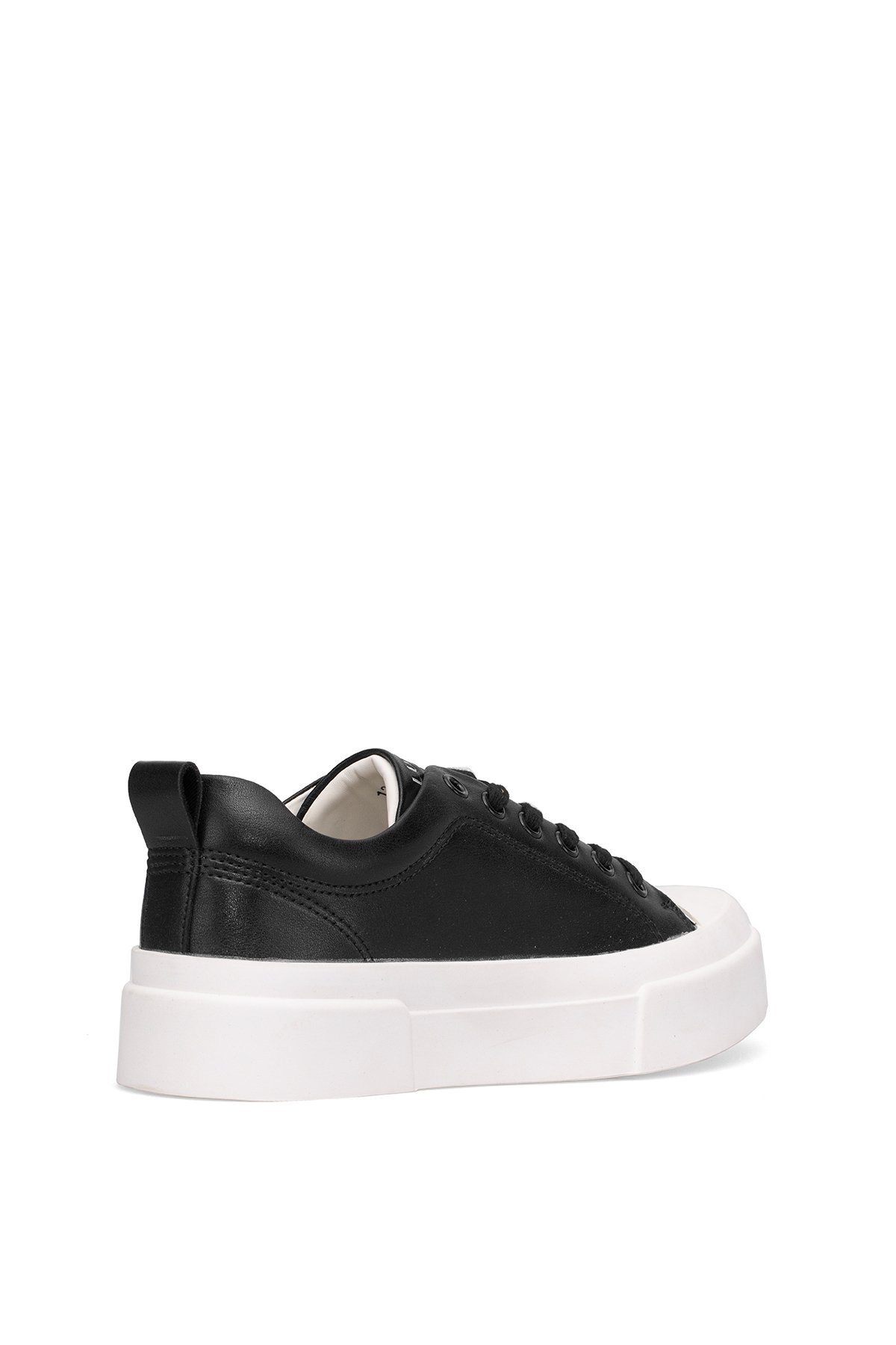 Lufian 122230055 Mia Kadın Hakiki Deri Klasik Sneaker Siyah