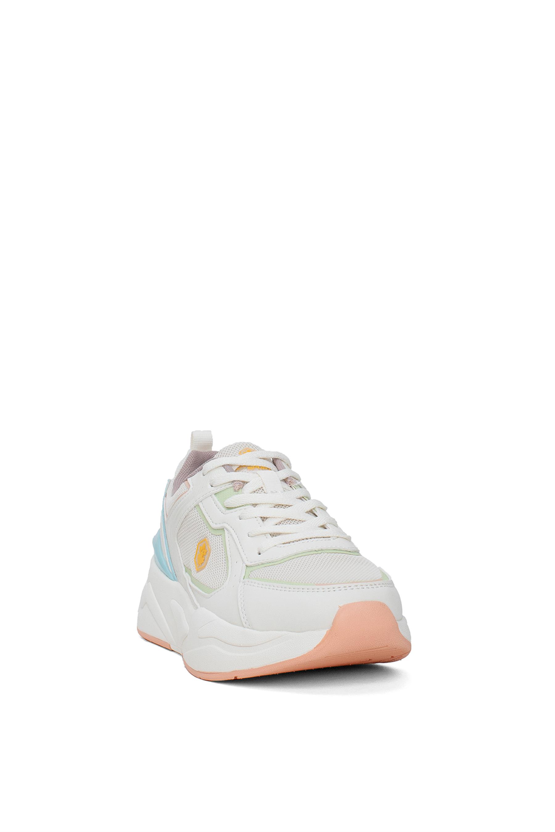 Lumberjack 101394448 Oxford Kadın Sneaker Ayakkabı Kırık Beyaz