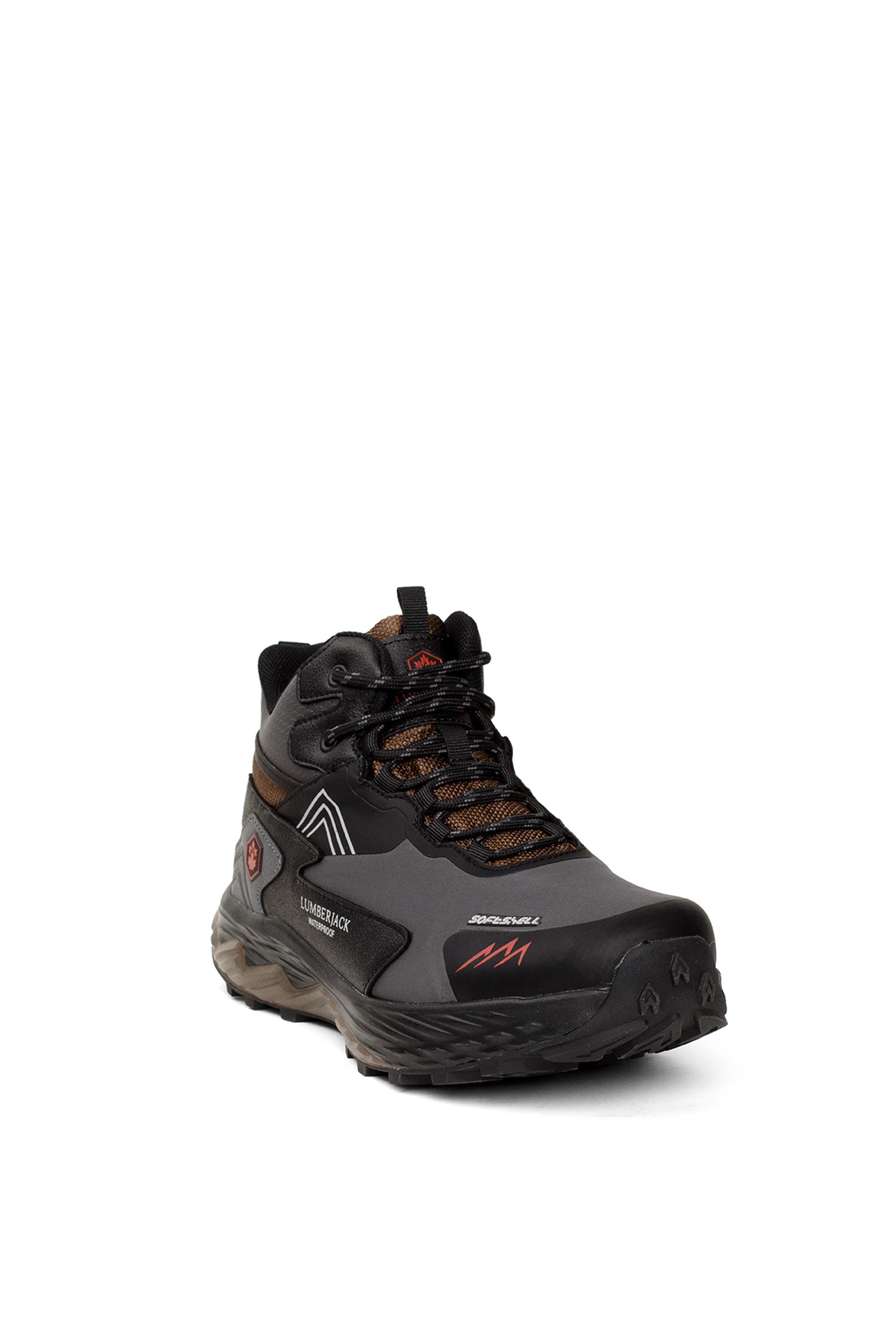 Lumberjack 101782493 4W Burk 4PR Erkek Outdoor Bot Gri
