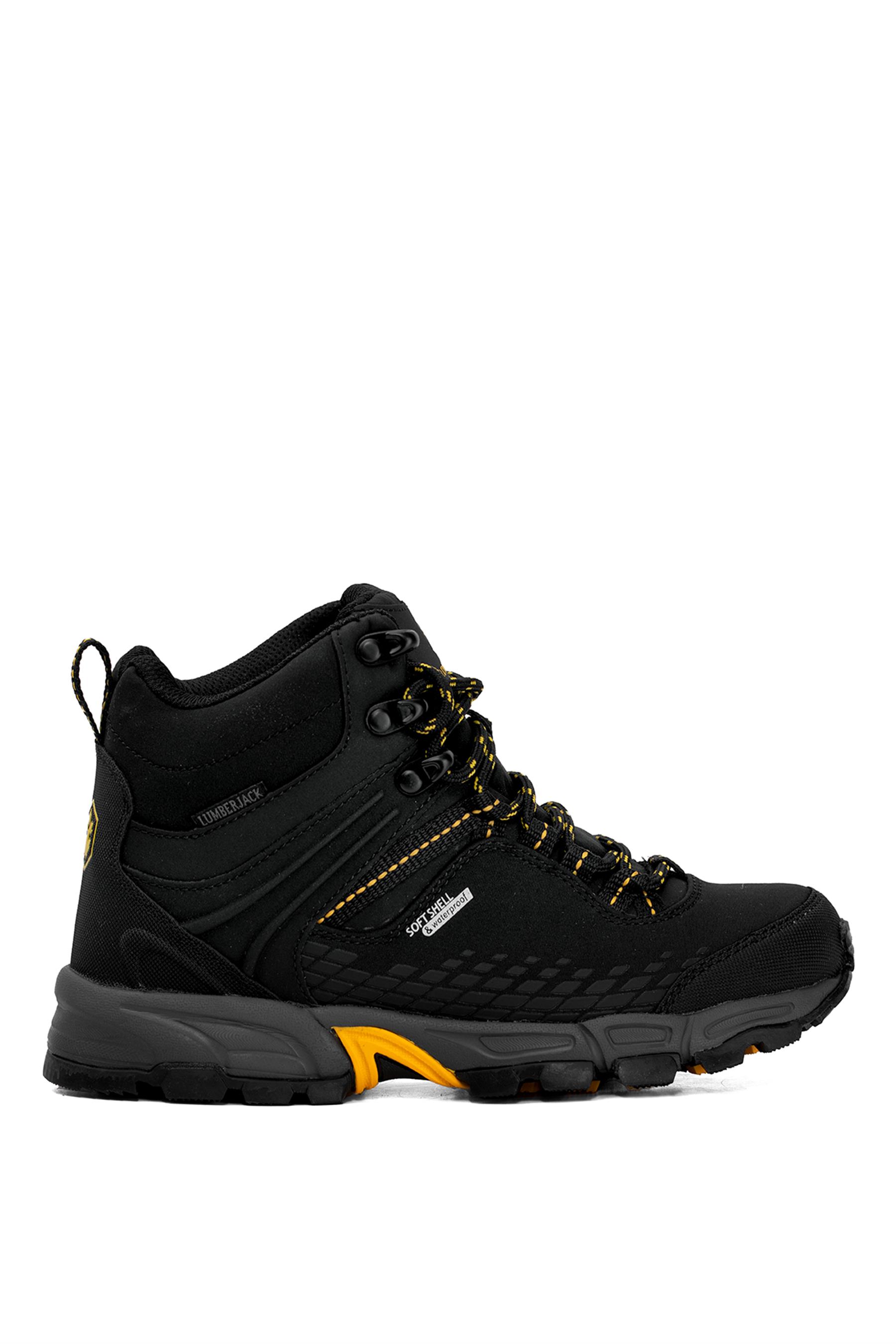 Lumberjack 101783326 4W Flake Hi G 4PR Kadın Outdoor Bot Siyah