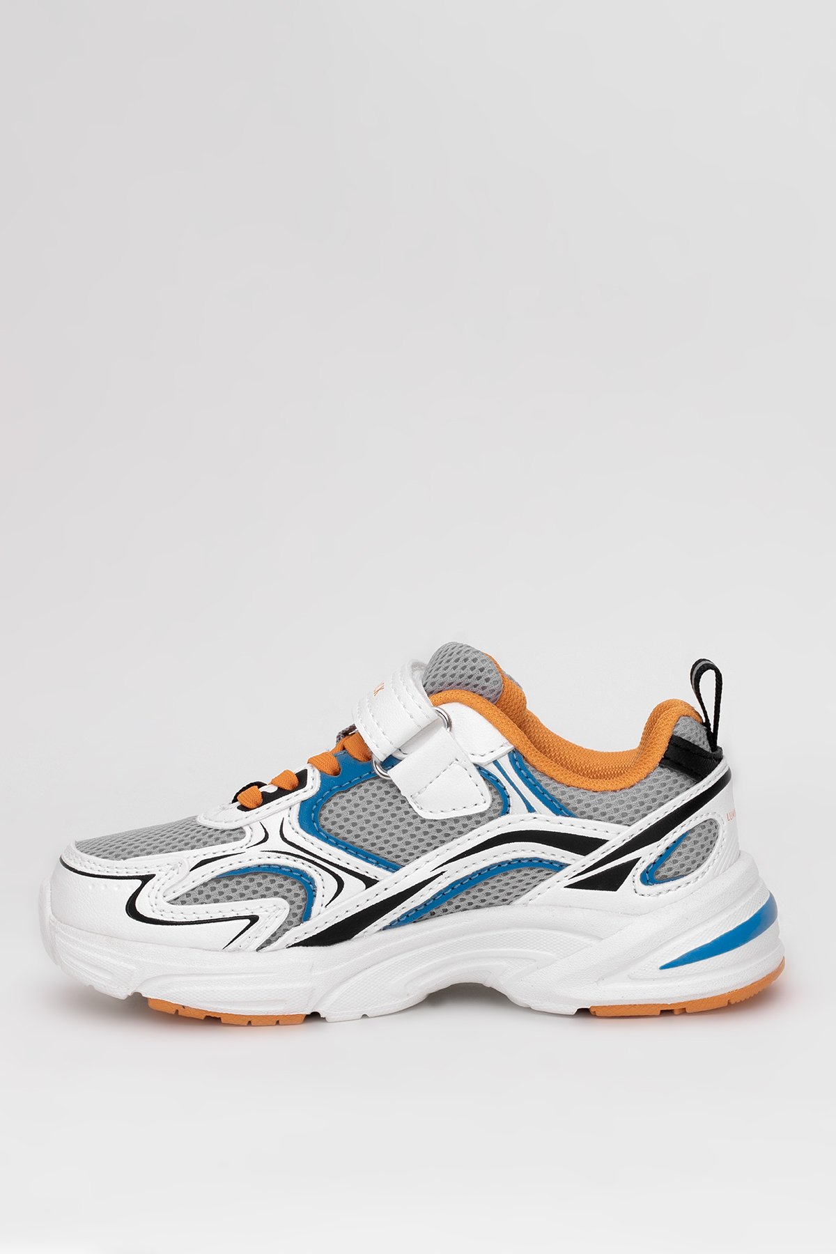 Lumberjack 101941671 5M Bulk 5FX Patik Erkek Çocuk Sneaker Beyaz - Turuncu