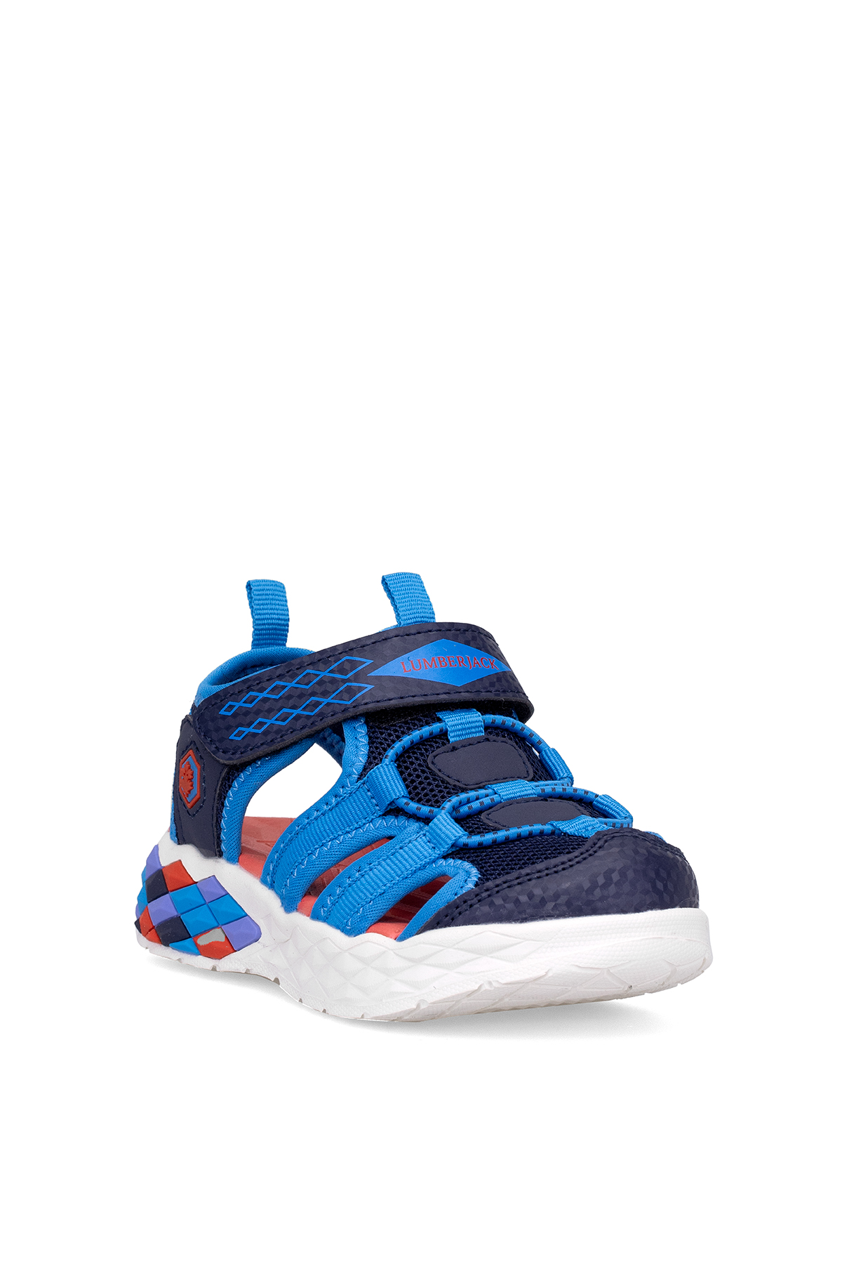 Lumberjack 101941960 5M Toney 5FX Patik Erkek Çocuk Düz Sandalet Mavi