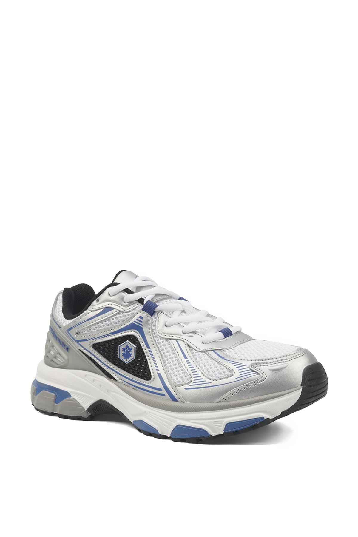 Lumberjack 102202870 6M Keroka 6FX Erkek Klasik Sneaker Beyaz - Mavi