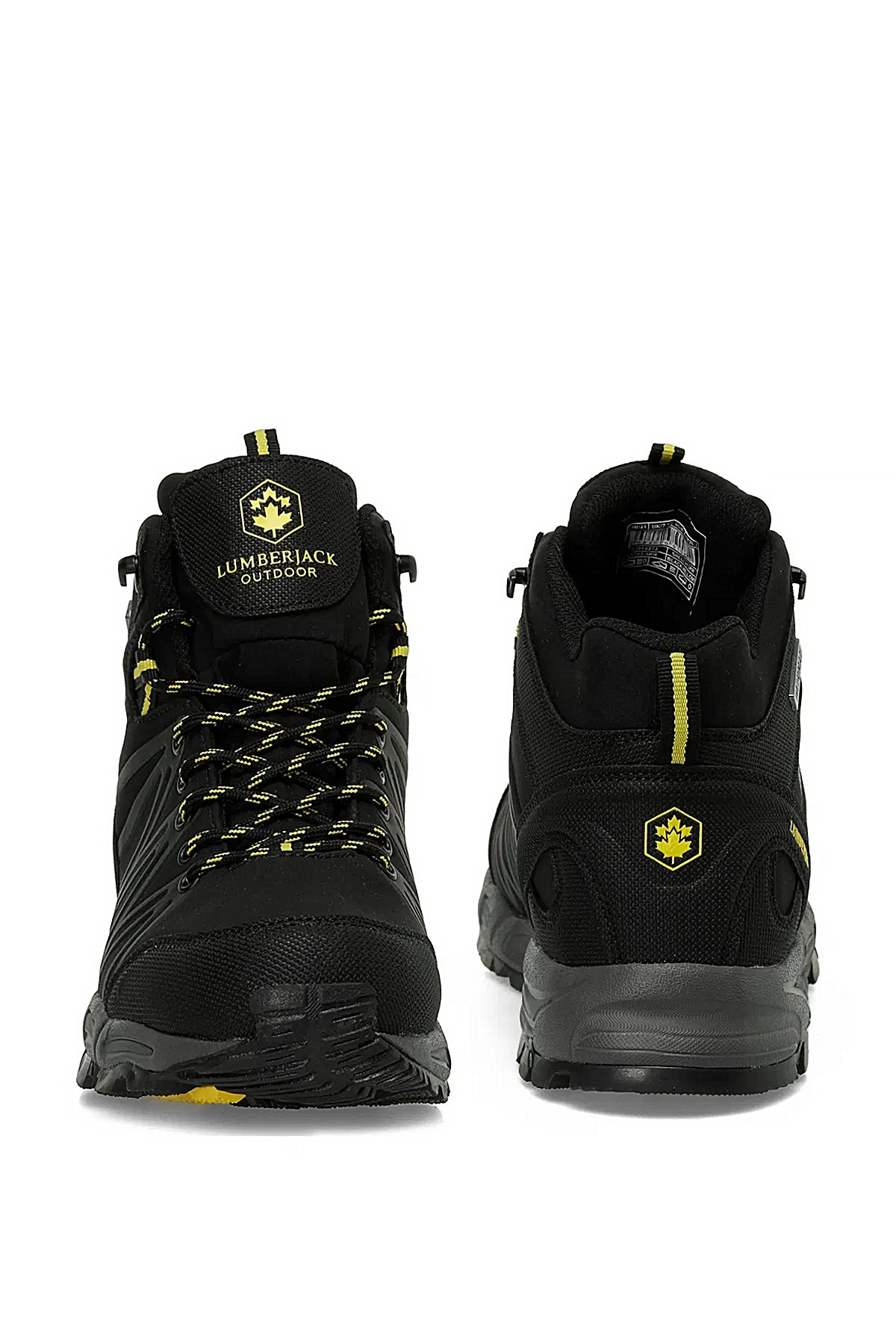 Lumberjack A102019250 5W Flake Hi 5PR Erkek Outdoor Bot Siyah - Sarı