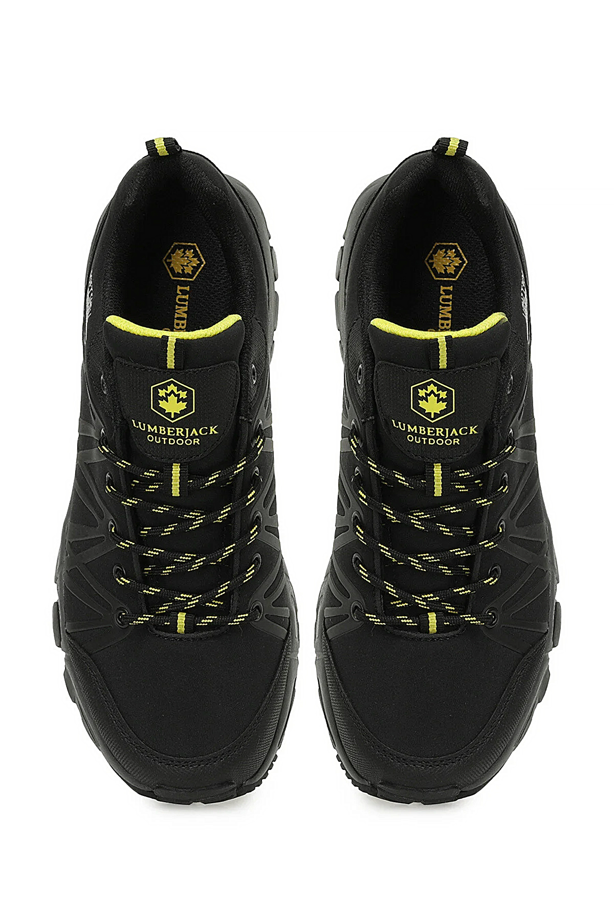Lumberjack A102019270 5W Shell 5PR Erkek Outdoor Ayakkabı Siyah - Sarı