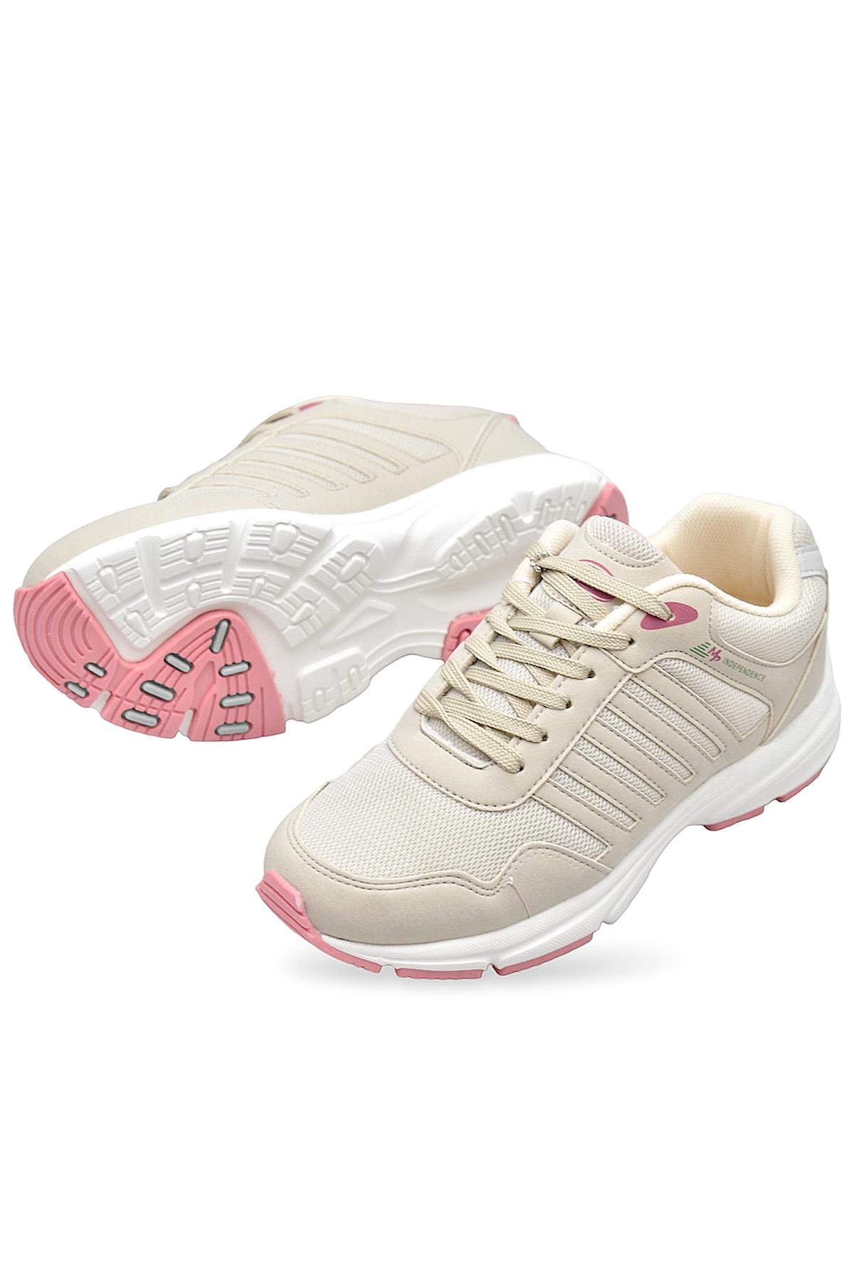 M.P 261-6803ZN Kadın Yürüyüş Ayakkabısı Bej