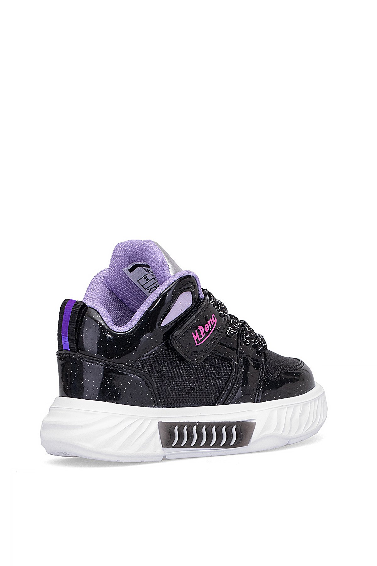 M.P 252-3510PT Patik Kız Çocuk Yürüyüş Ayakkabısı Siyah - Lila