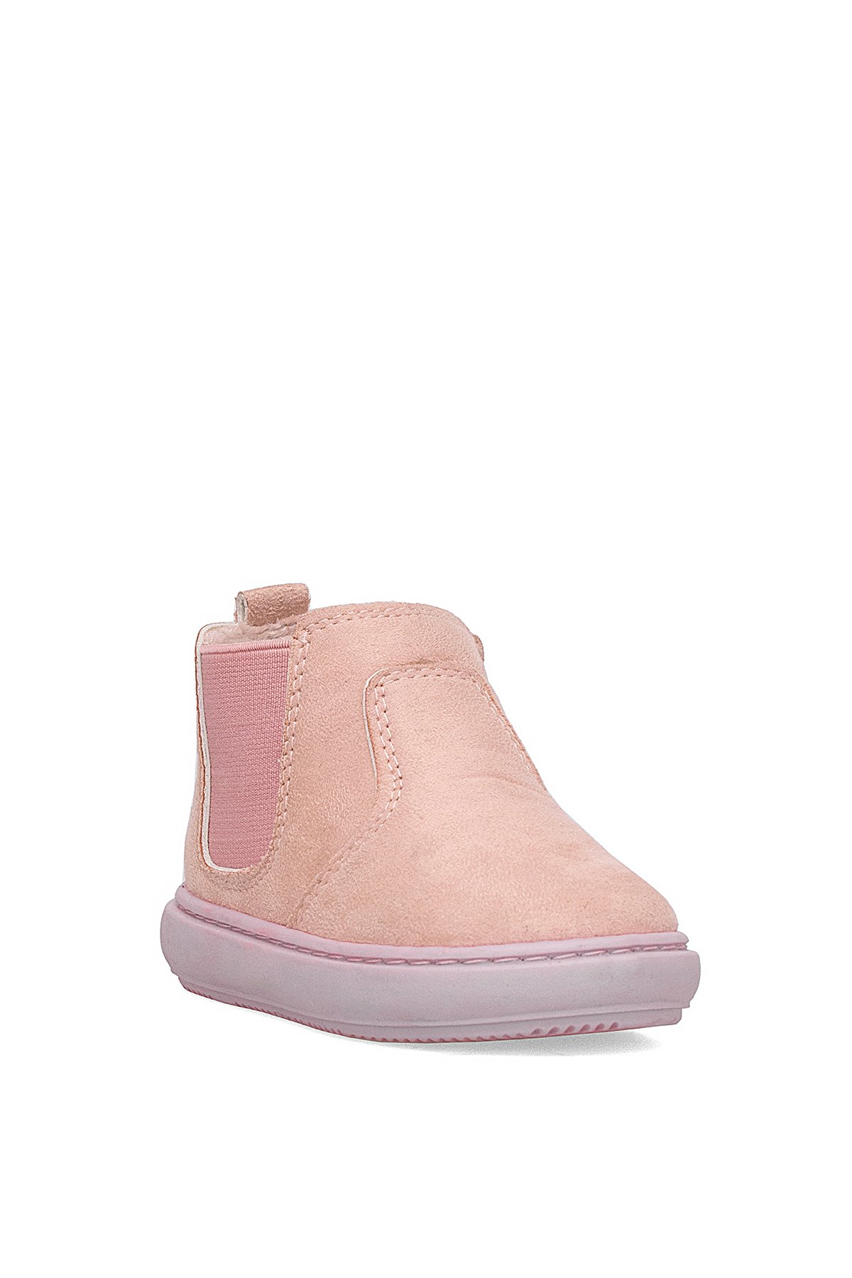 M.P 252-3538BB Bebe Kız Çocuk Düz Bot Pudra