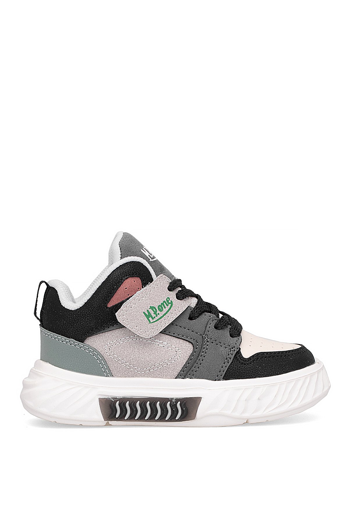 M.P 252-3510PT Patik Erkek Çocuk Yürüyüş Ayakkabısı Siyah - Gri