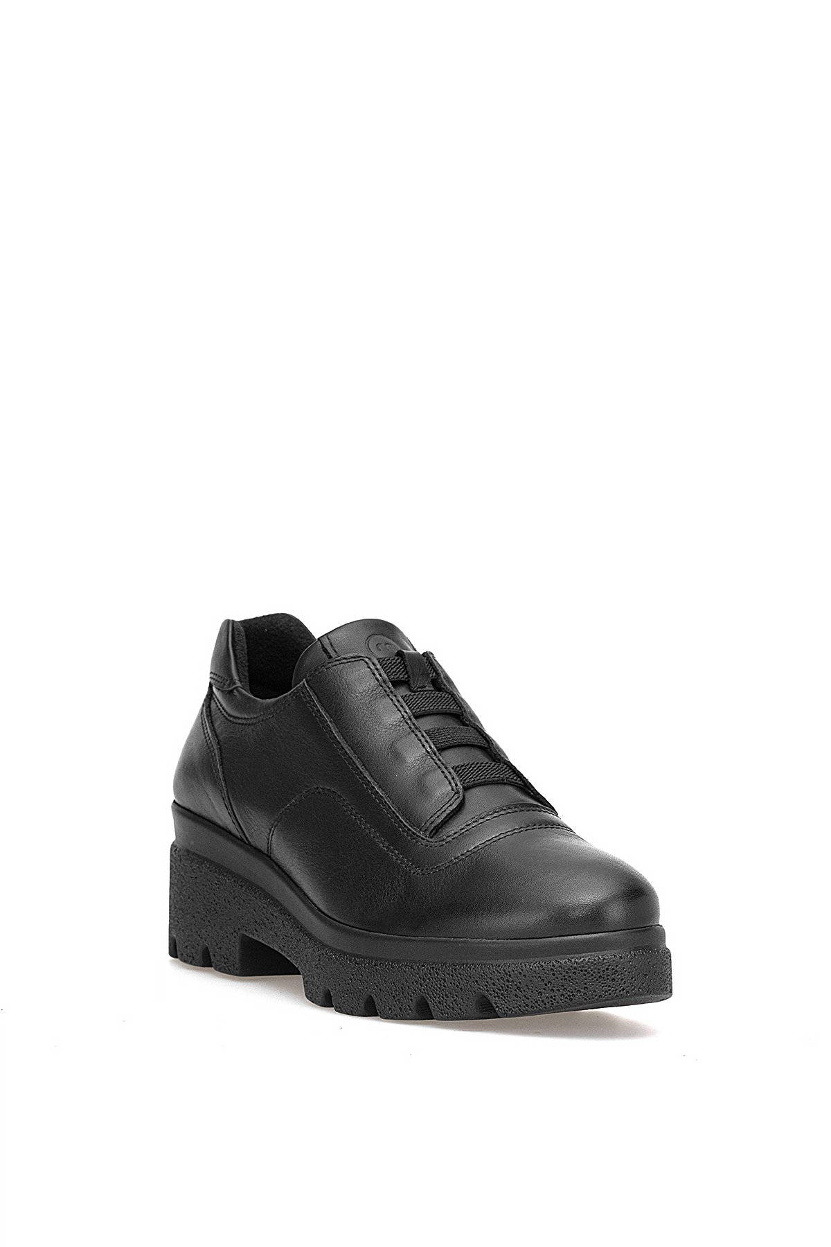 Mammamia D25KA-3740 Kadın Hakiki Deri Casual Ayakkabı Siyah