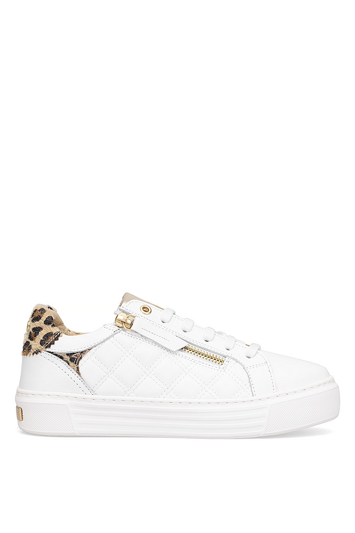 Mammamia D25KA-7305 Kadın Hakiki Deri Casual Ayakkabı Beyaz