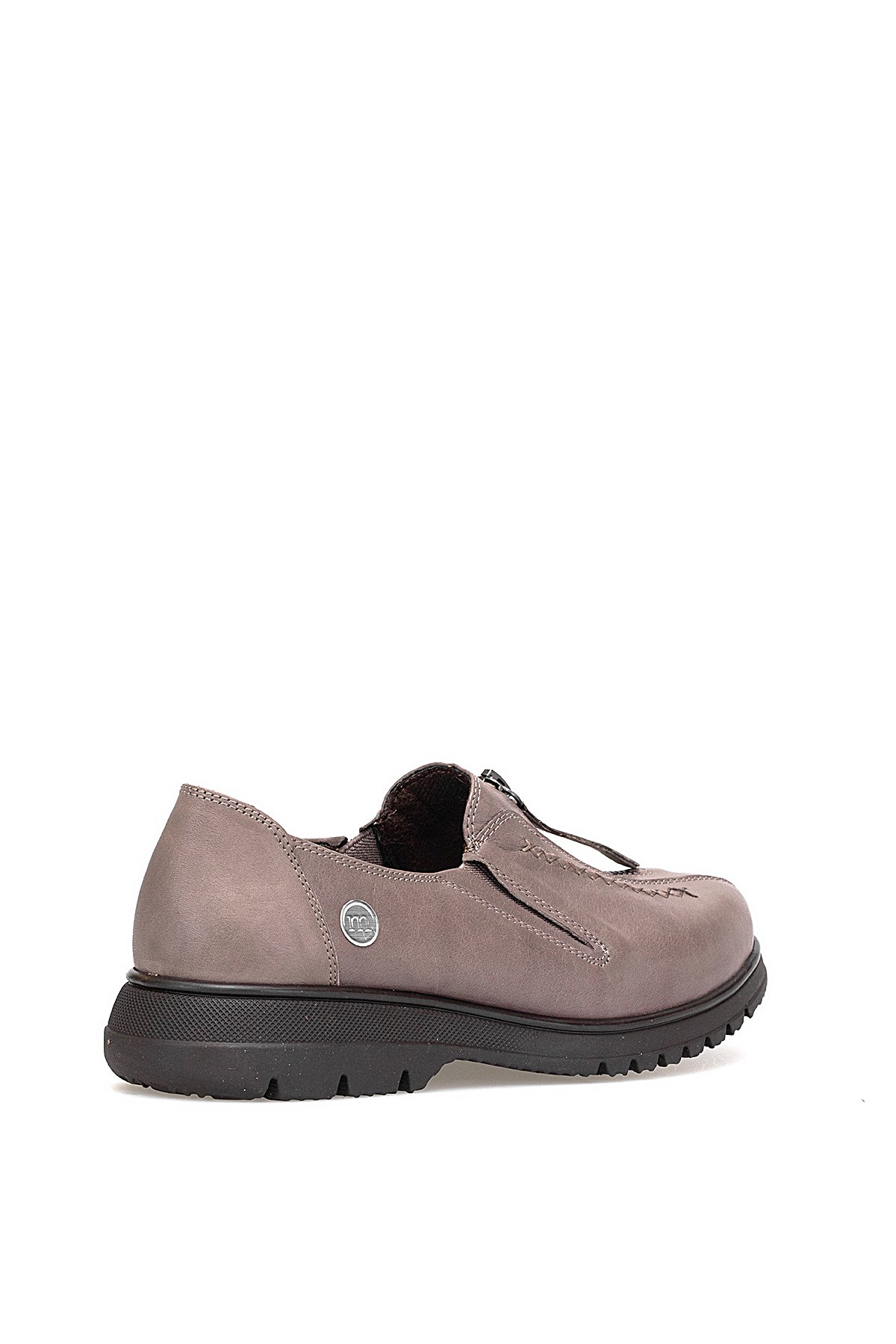 Mammamia D25KA-845 Kadın Hakiki Deri Casual Ayakkabı Vizon