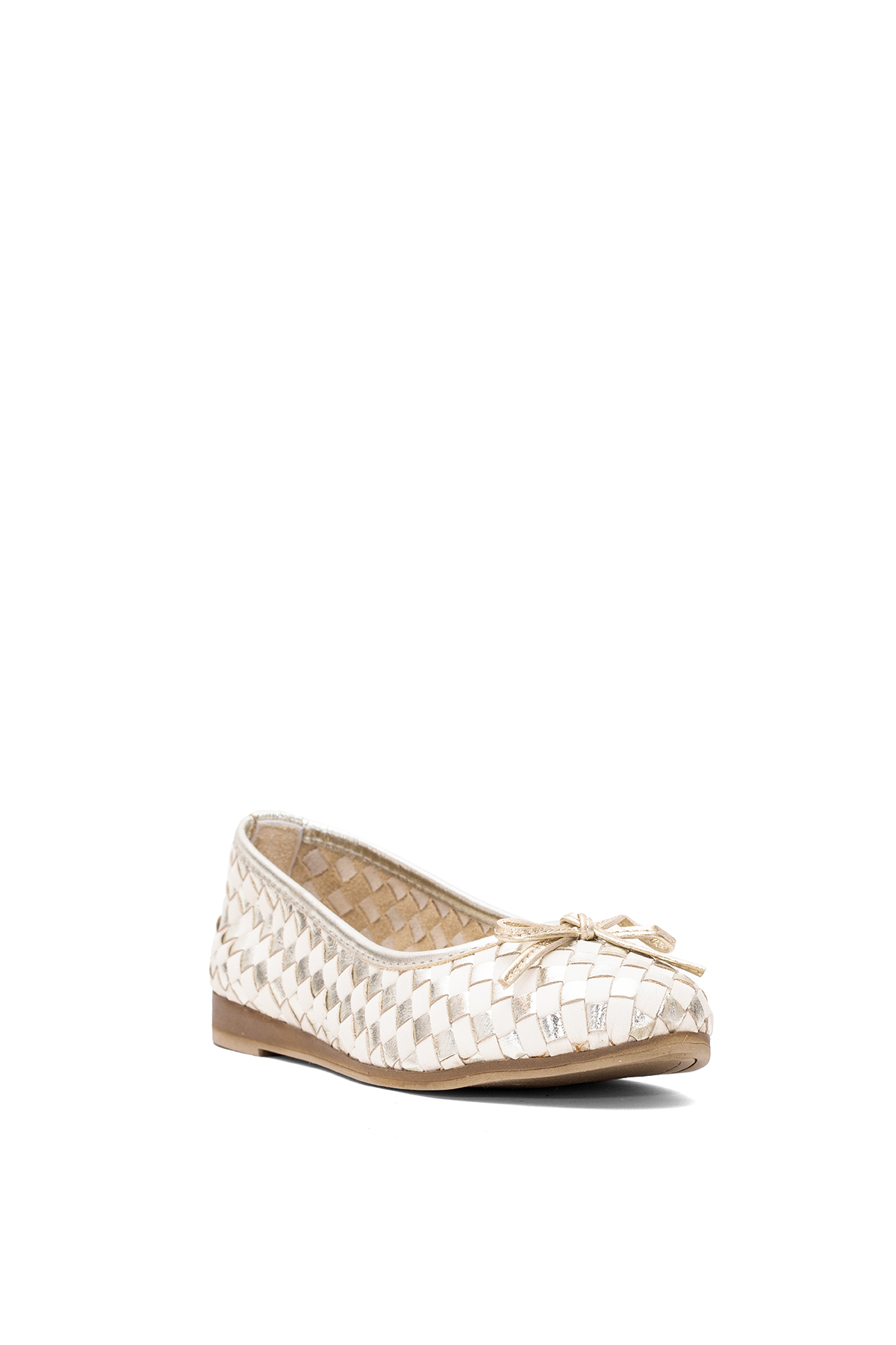 Mammamia D25YA-525 Kadın Hakiki Deri Babet Altın