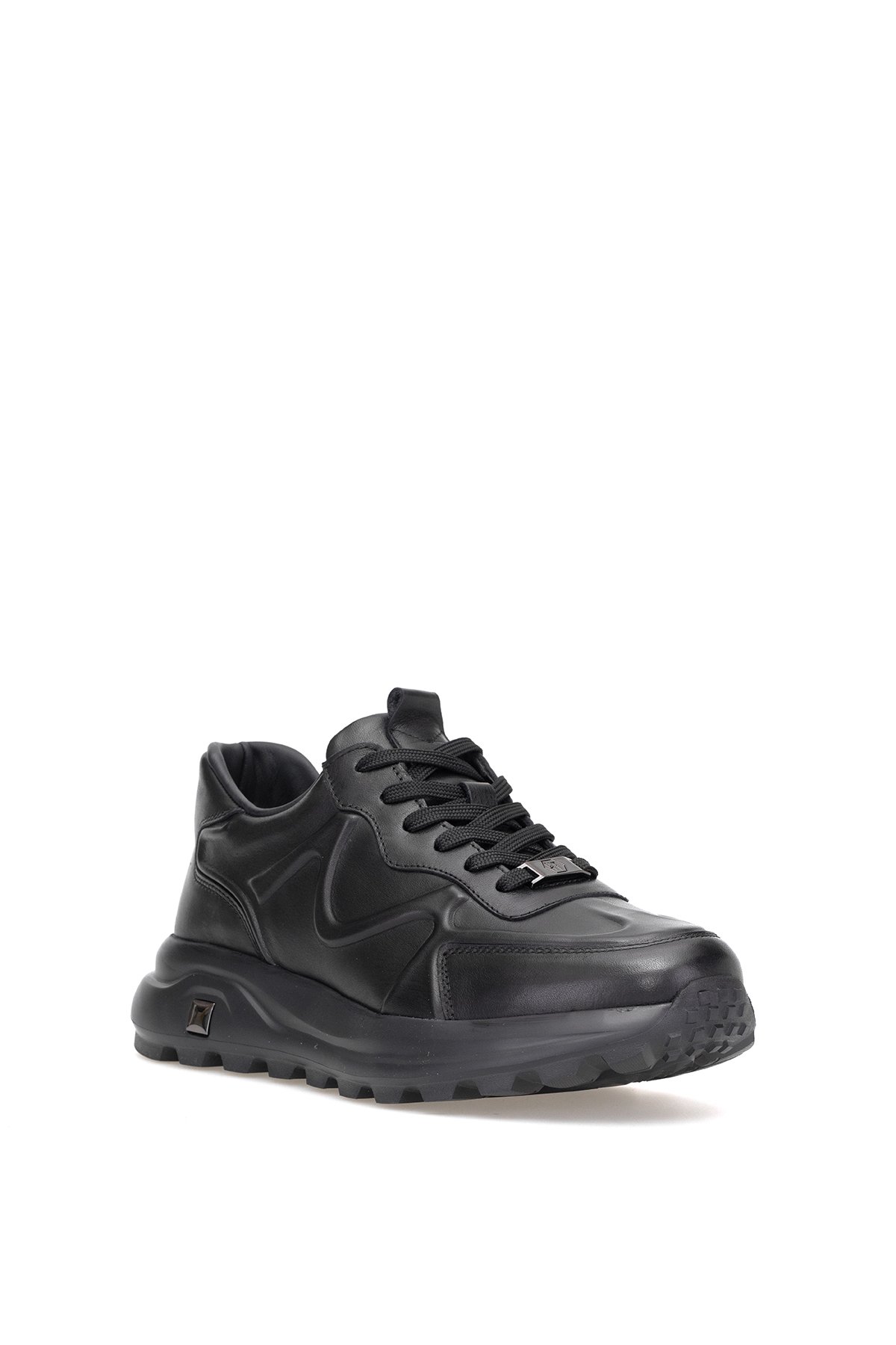 Marcomen 152-22475 Erkek Hakiki Deri Casual Ayakkabı Siyah