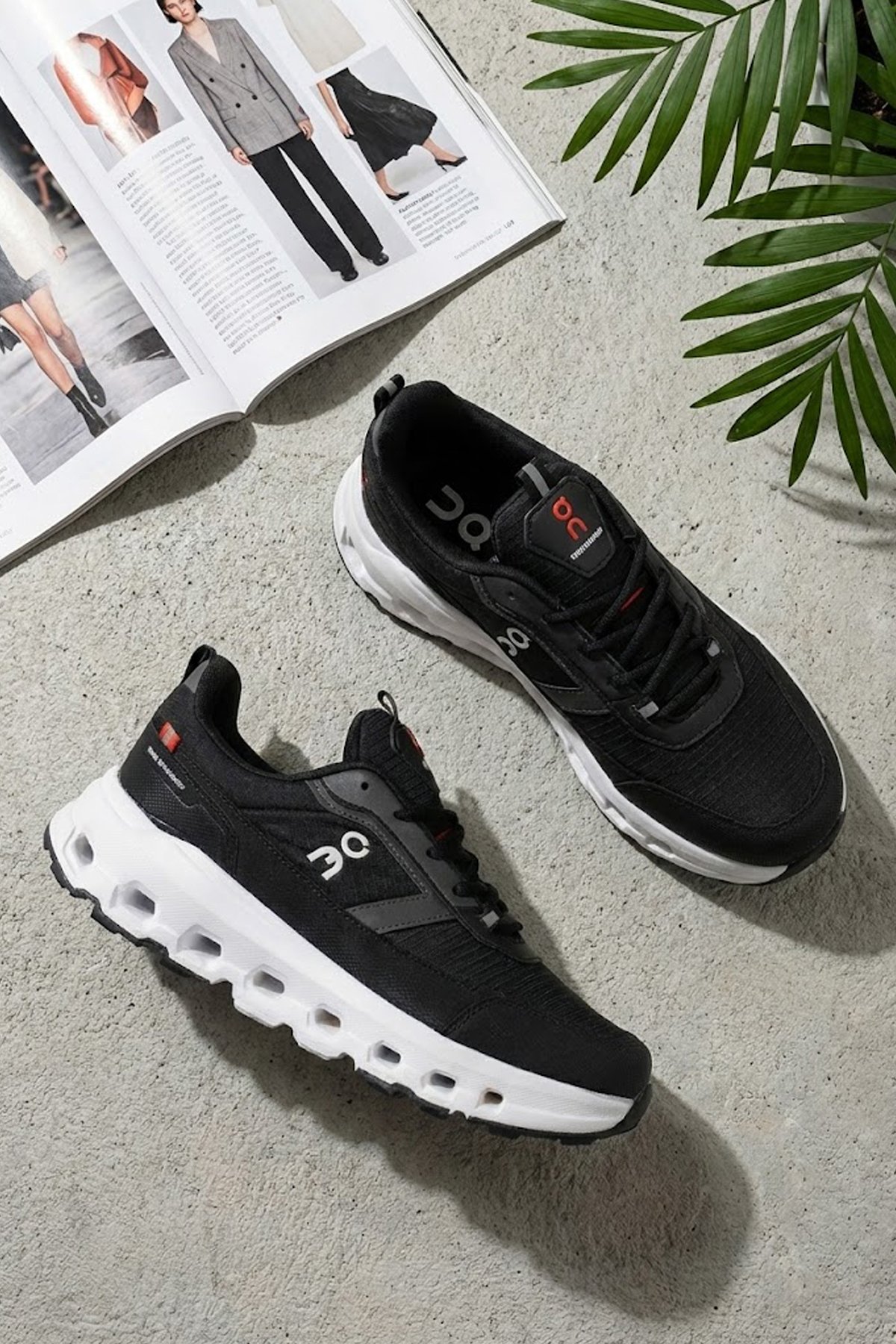 Mc Jamper 2394 Erkek Klasik Sneaker Siyah - Beyaz