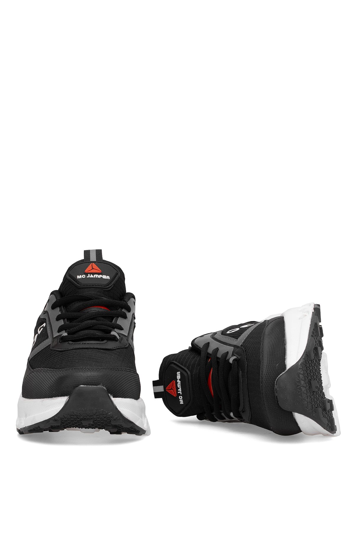 Mc Jamper 2394 Erkek Klasik Sneaker Siyah - Beyaz