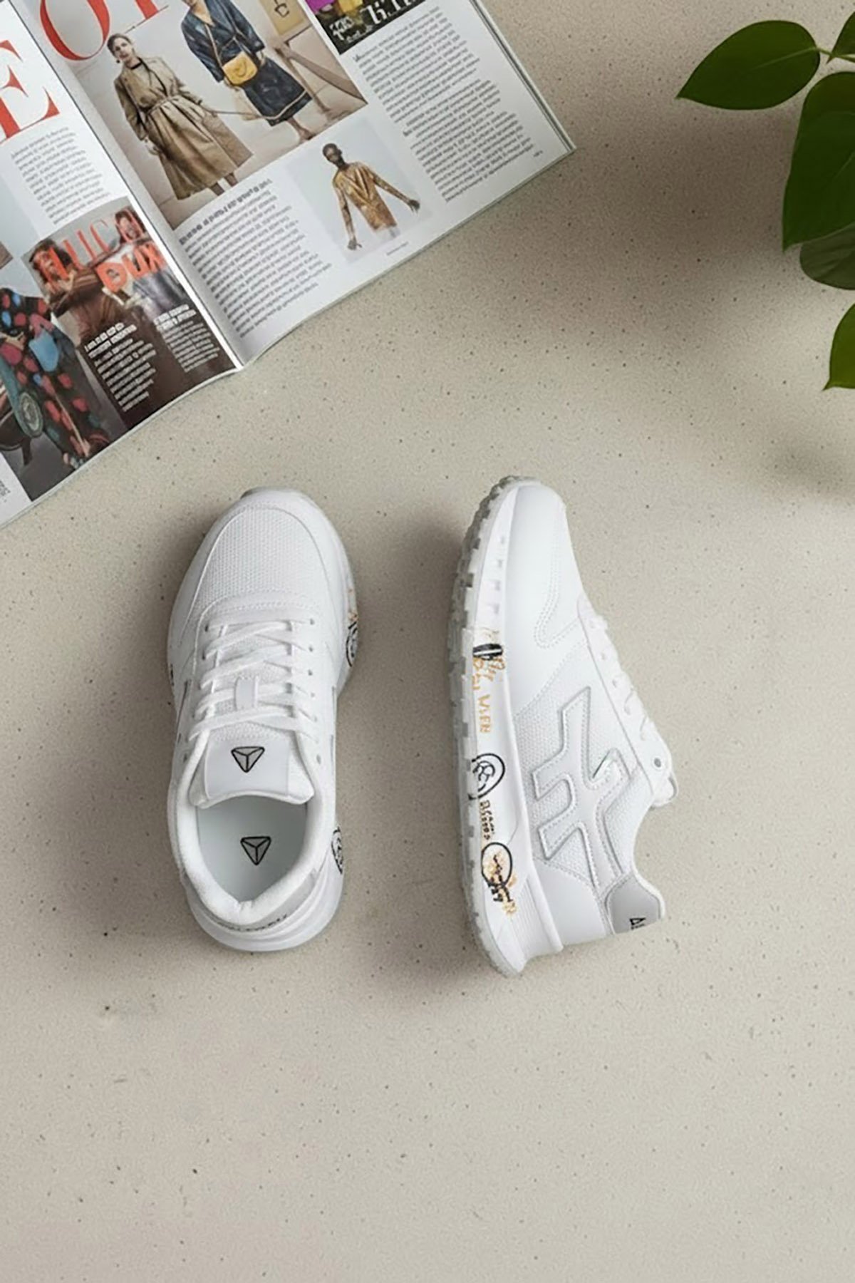 Mc Jamper 2444 Erkek Klasik Sneaker Beyaz