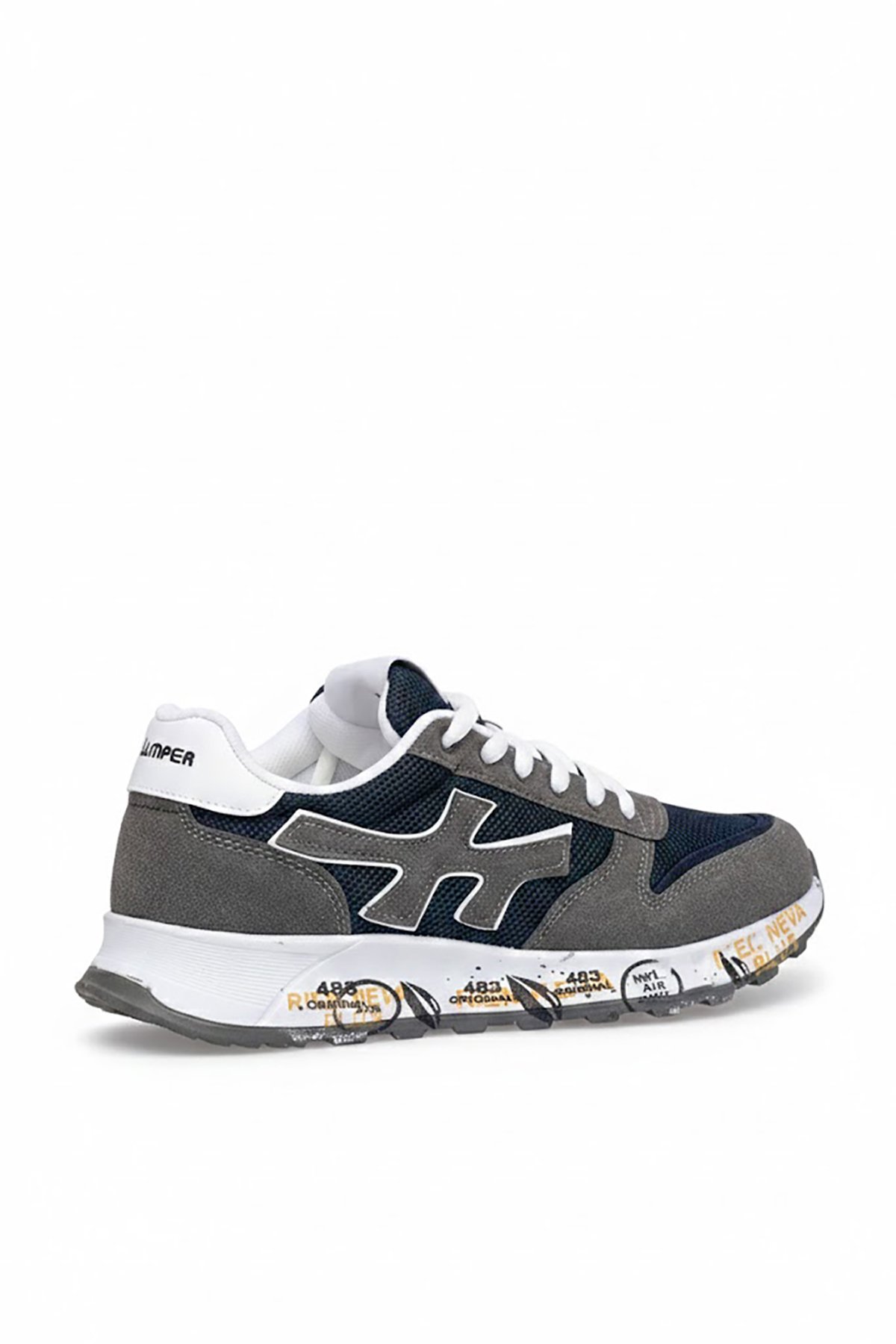 Mc Jamper 2444 Erkek Klasik Sneaker Lacivert - Gri