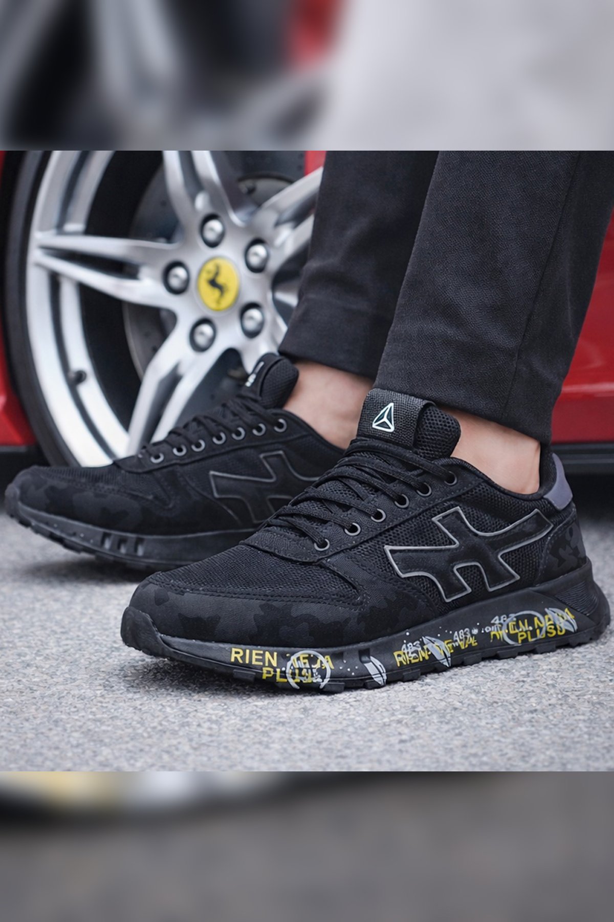 Mc Jamper 2444 Erkek Klasik Sneaker Siyah