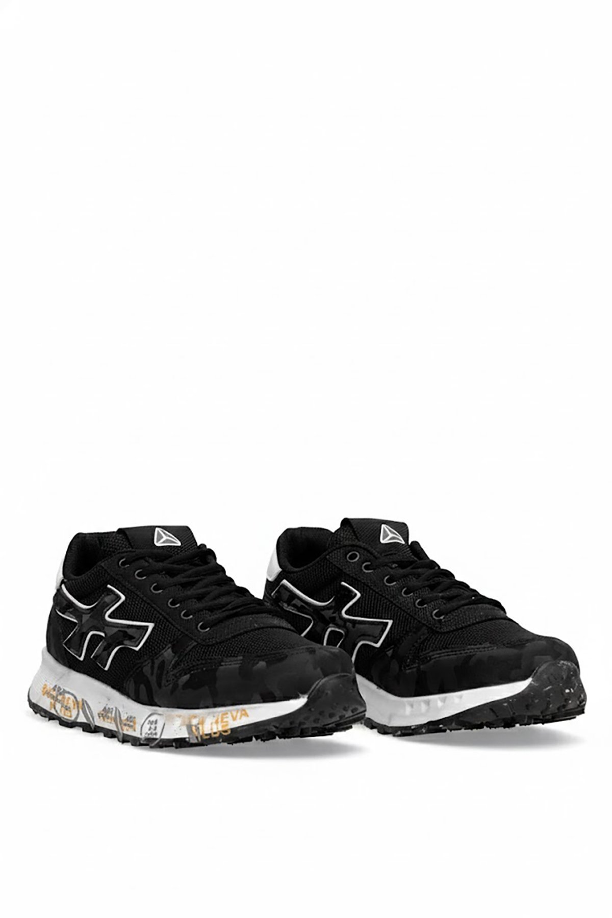 Mc Jamper 2444 Erkek Klasik Sneaker Siyah - Beyaz