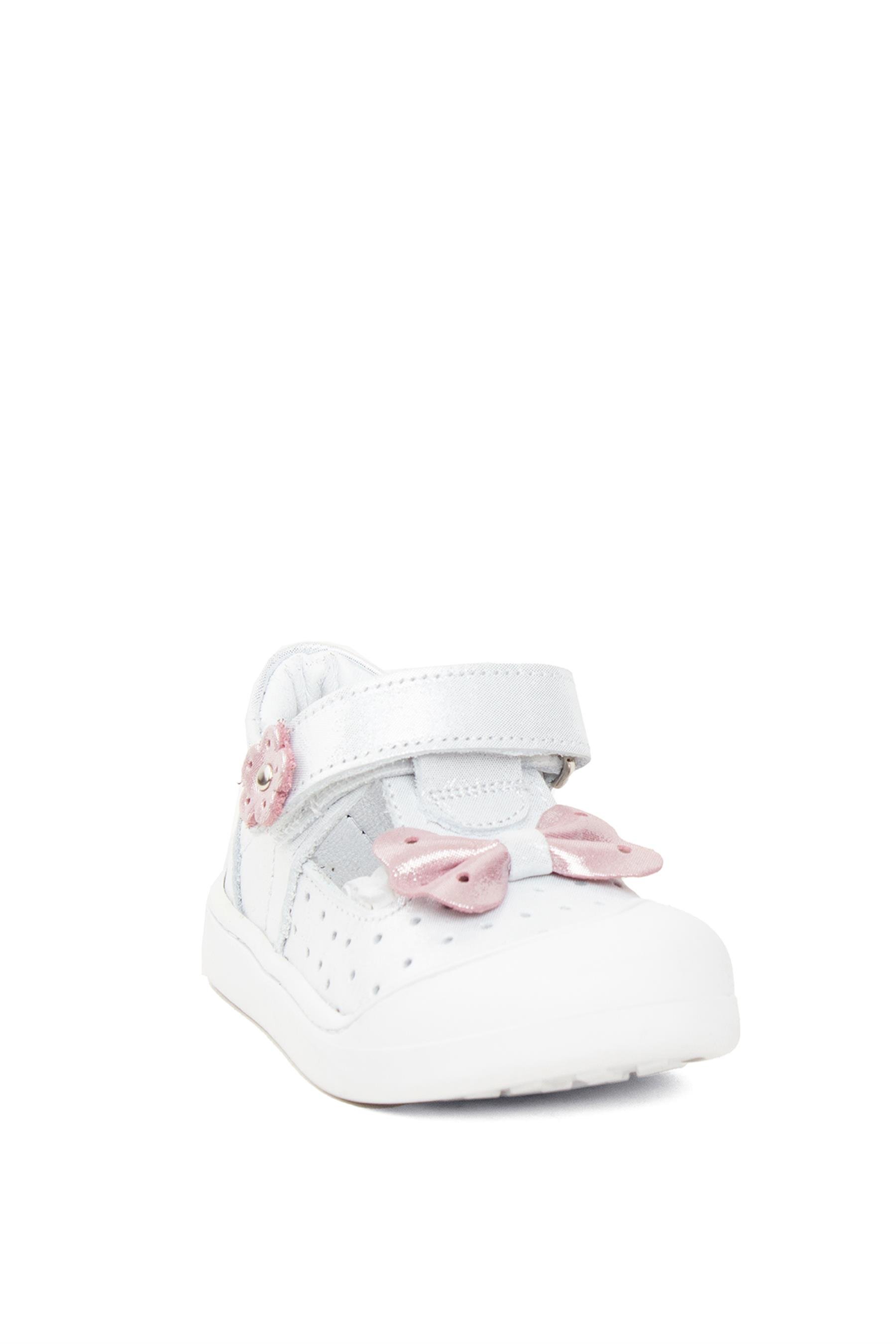 Minican NN İ 10 İlk Adım Kız Çocuk Hakiki Deri Casual Ayakkabı Gümüş