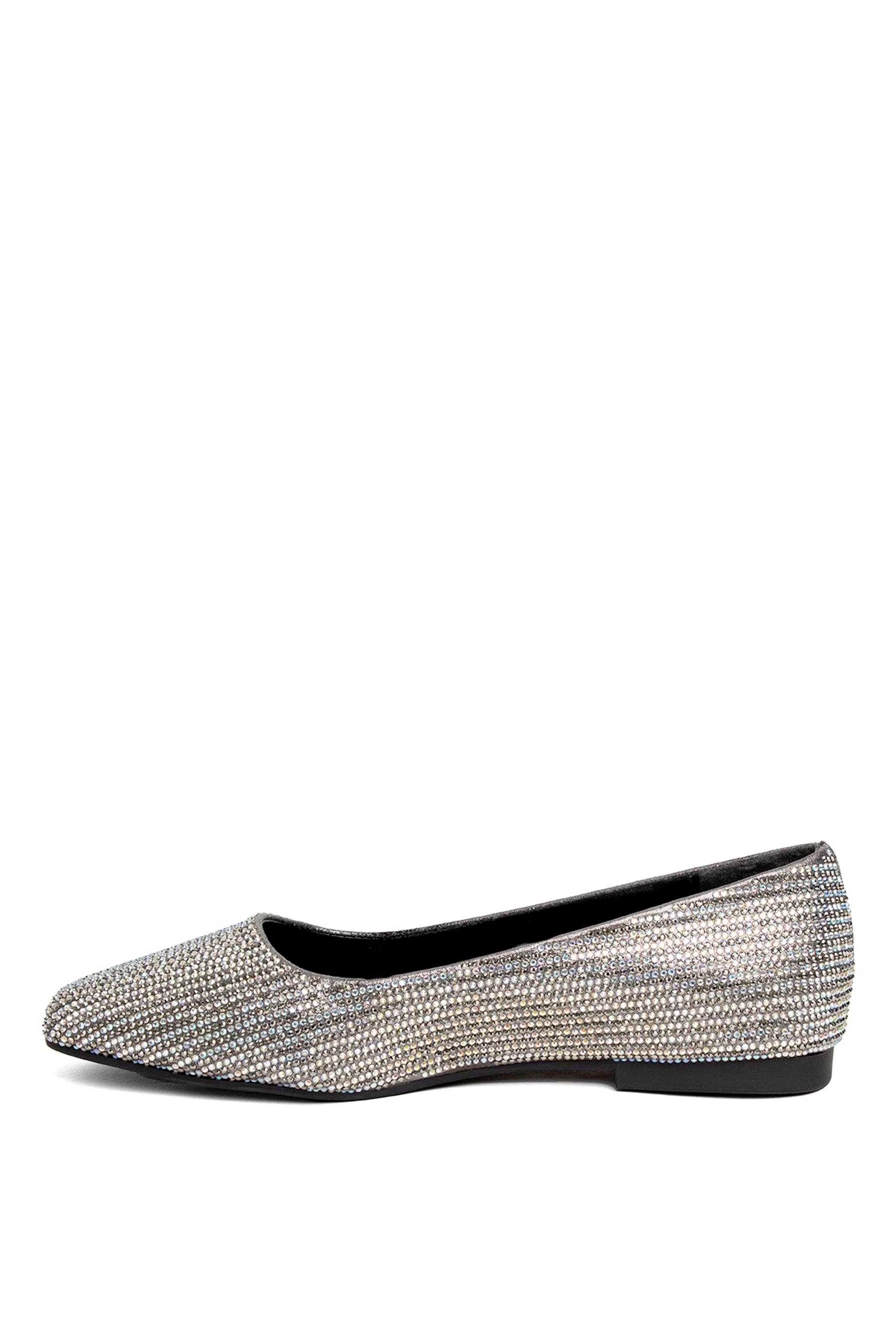 Miss Park Moda PM38 K2031 Kadın Babet Platin