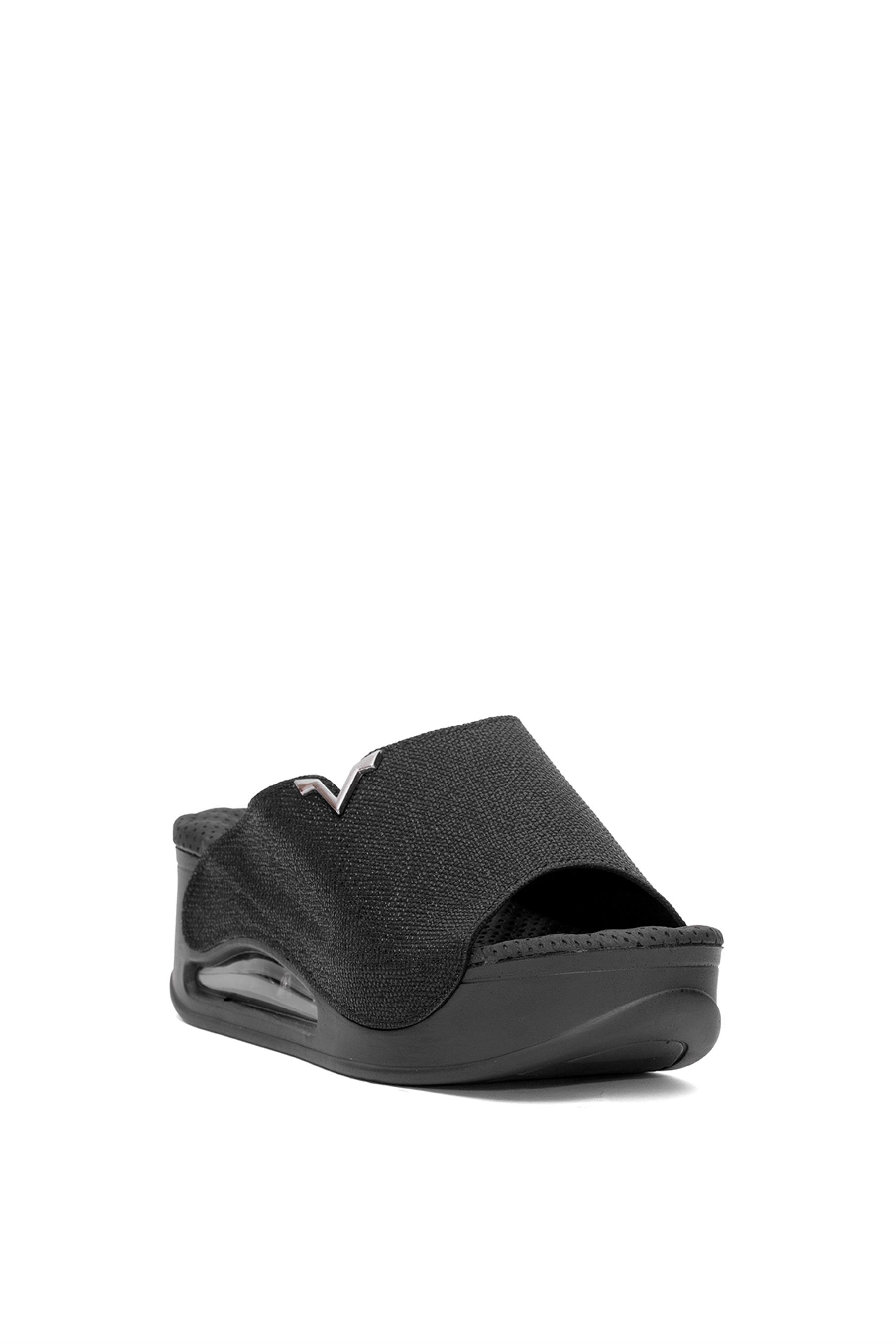 Muya 31212-8401 Aero Ortopedik Dolgu Topuk Terlik Siyah