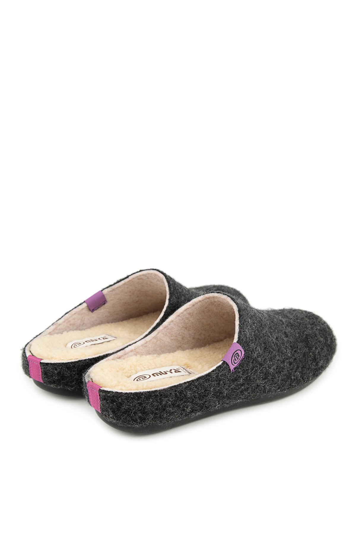 Muya 36900-3307 İontas Kadın Ortopedik Ev Terliği Füme