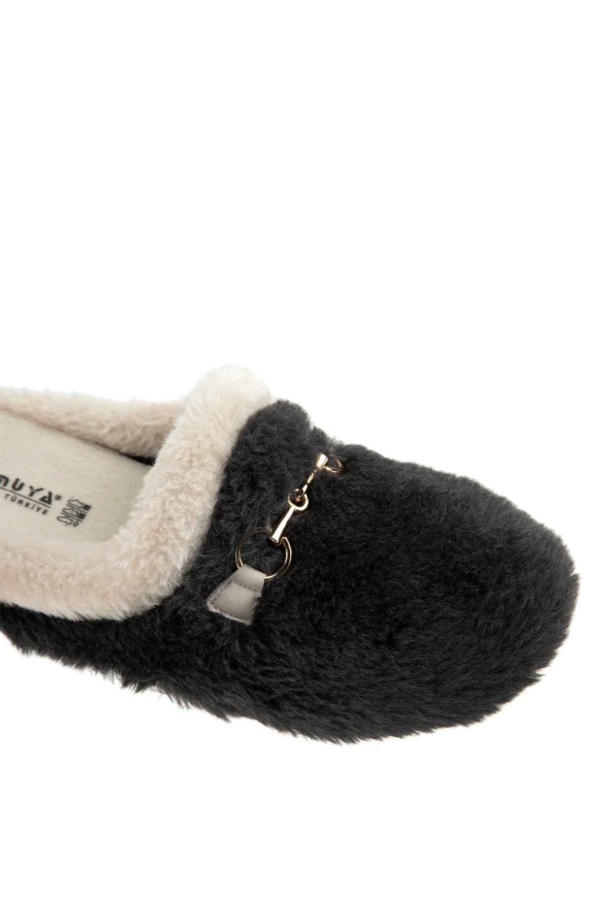 Muya 36901-3307 Kraska Kadın Ortopedik Ev Terliği Füme