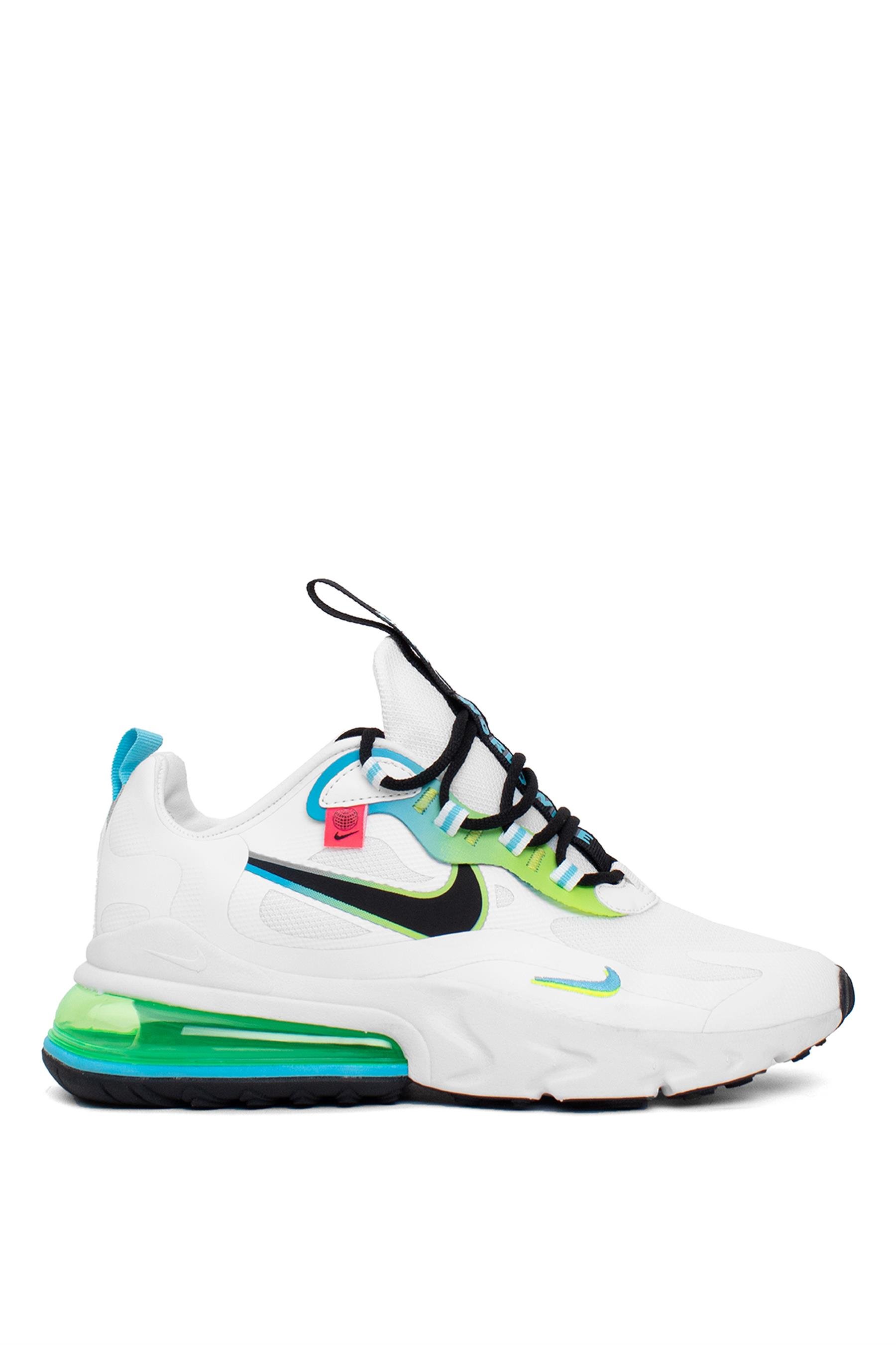 Nike Air Max 270 React WW Erkek Sneaker Beyaz Siyah Ayakkabı
