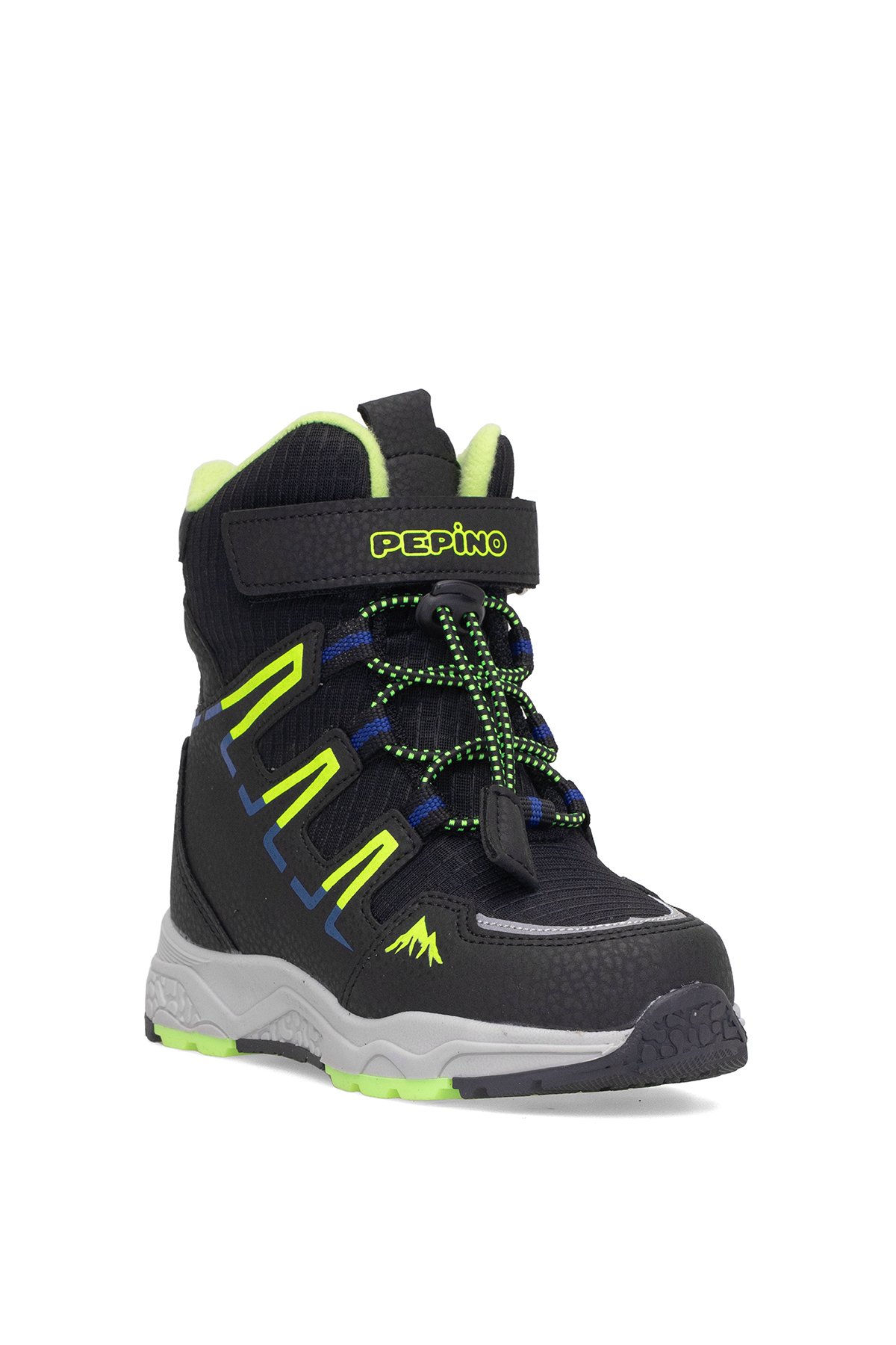 Pepino PK25-1361 Patik Erkek Çocuk Kar Botu Siyah - Sarı
