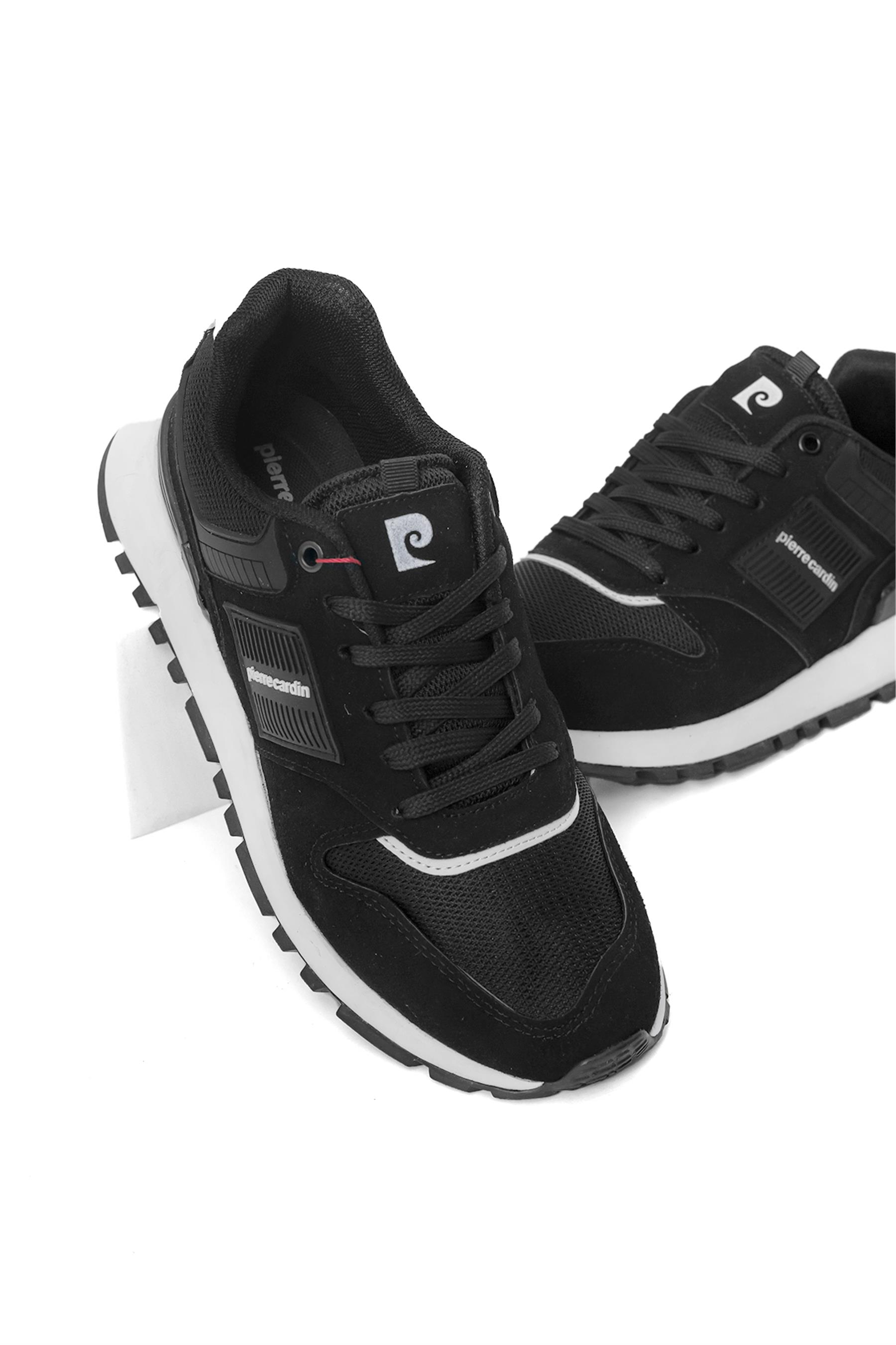 Pierre Cardin PC-31365C Erkek Spor Ayakkabı Siyah - Beyaz