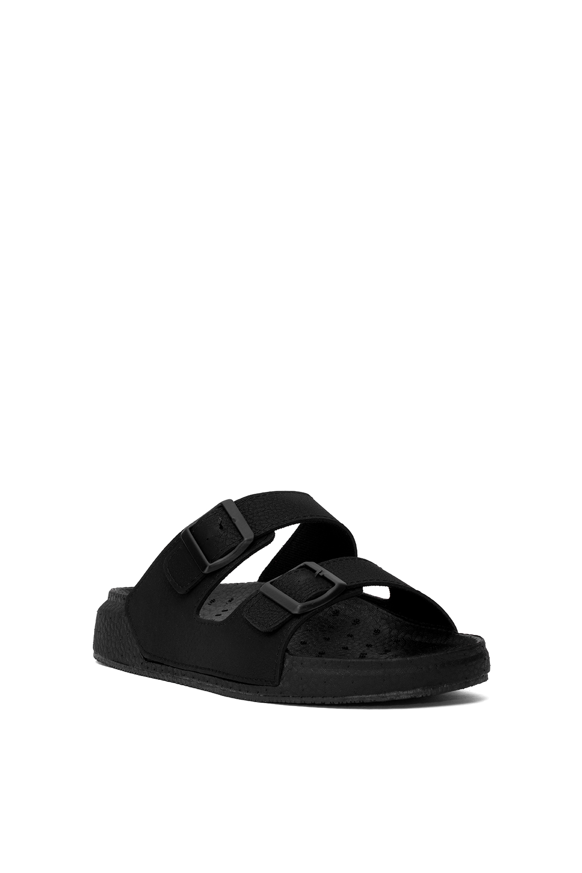 Pierre Cardin PC-7408 Erkek Düz Terlik Siyah