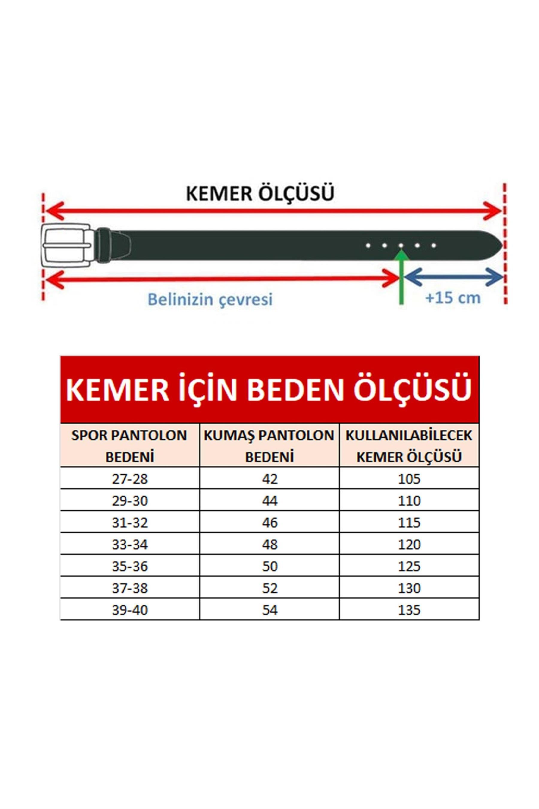 Pierre Cardin PC407N Erkek 4 cm Hakiki Deri Kemer Vizon