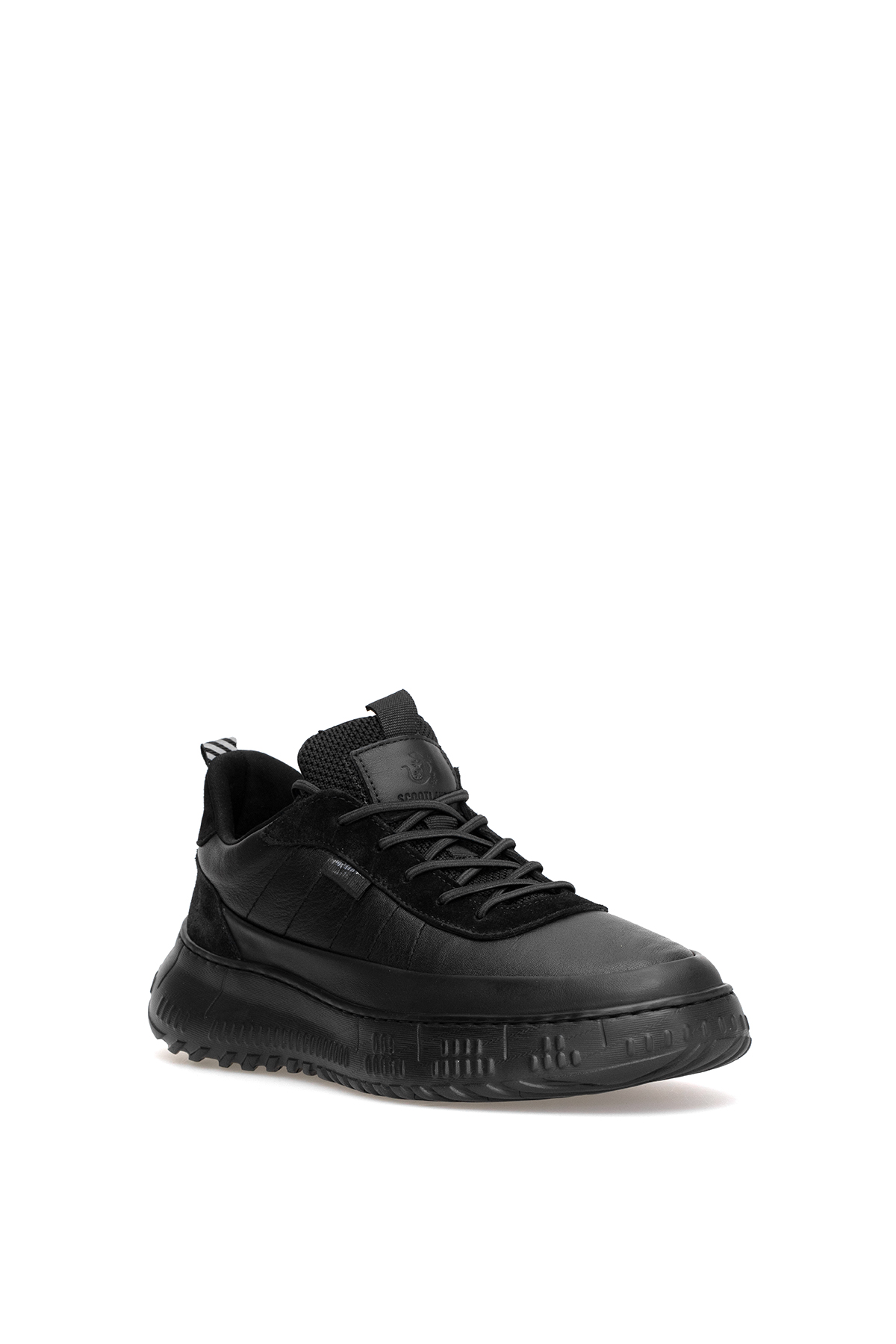 Scootland 152-22487 Erkek Hakiki Deri Casual Ayakkabı Siyah