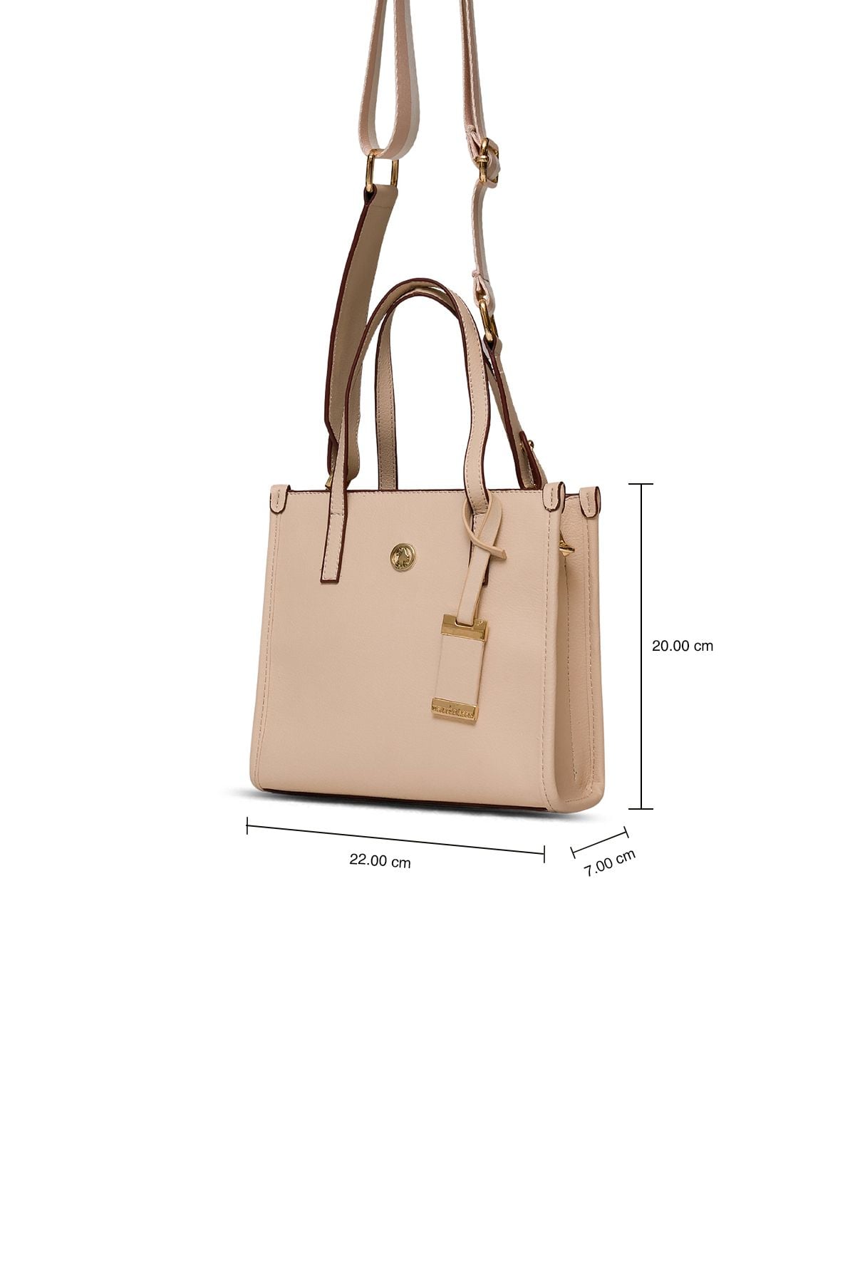 U.S. Polo Assn. US25139 Kadın Çapraz Çanta Bej