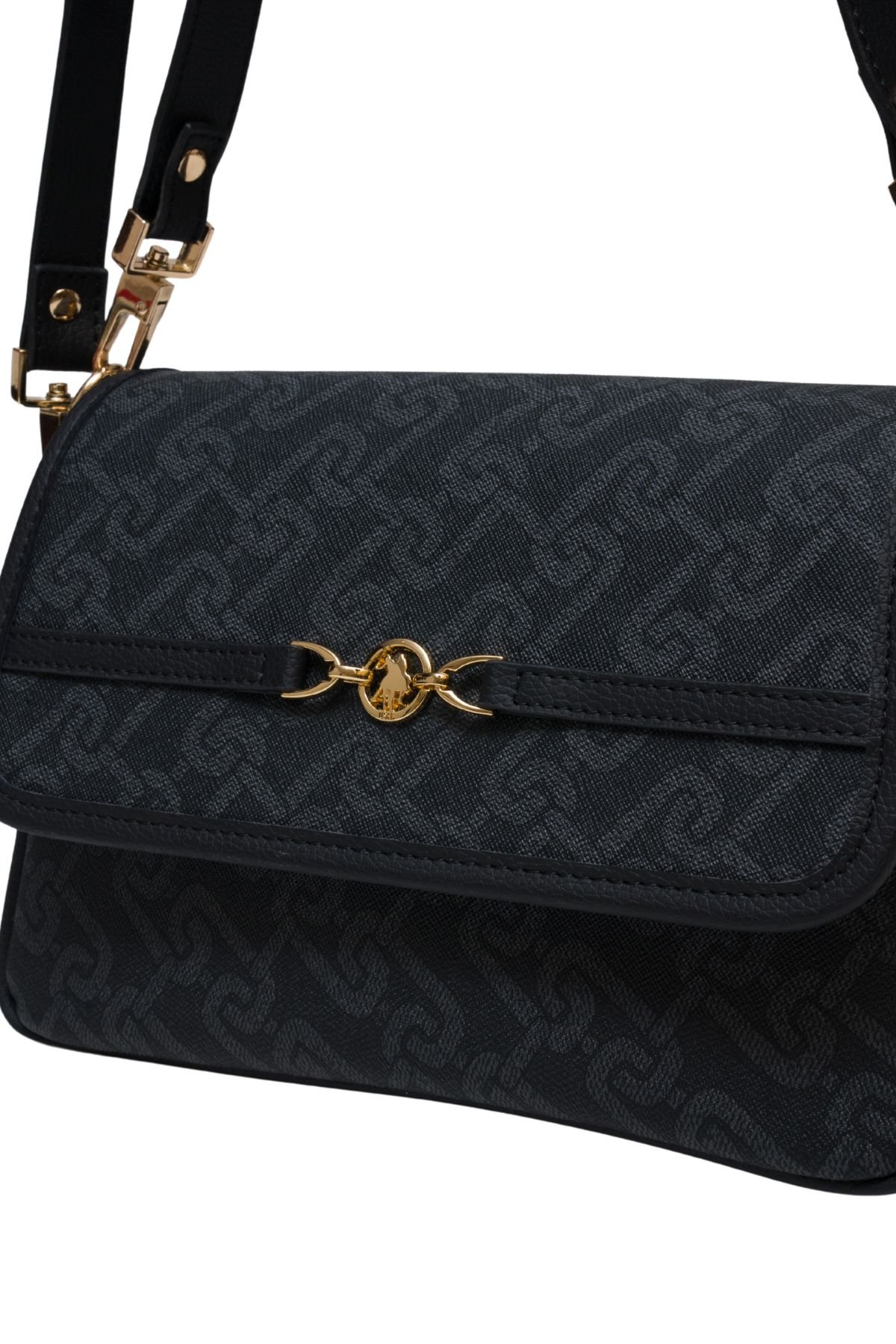 U.S. Polo Assn. US25105 Kadın Omuz Çantası Siyah