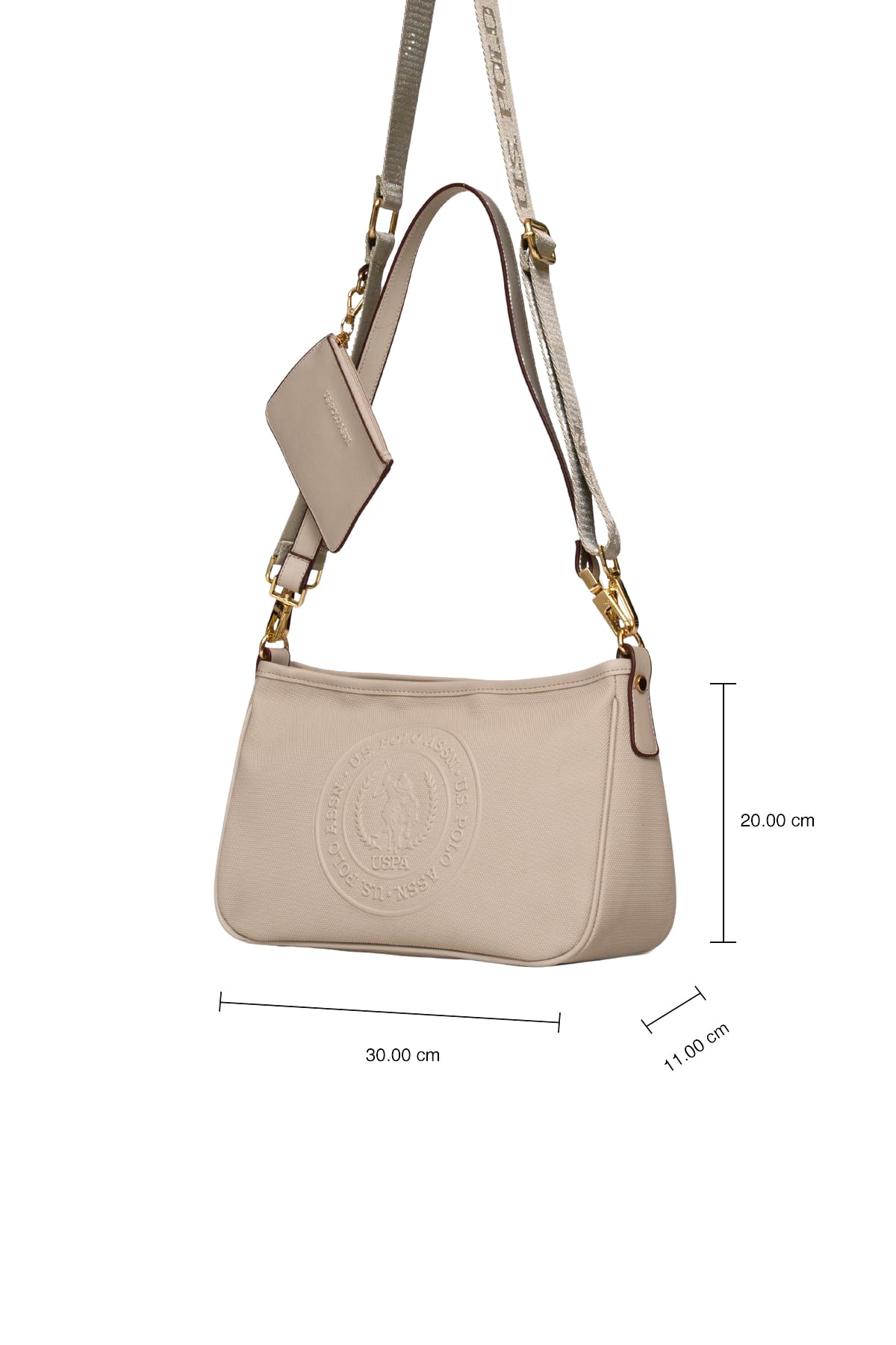 U.S. Polo Assn. US25272 Kadın Omuz Çantası Taş