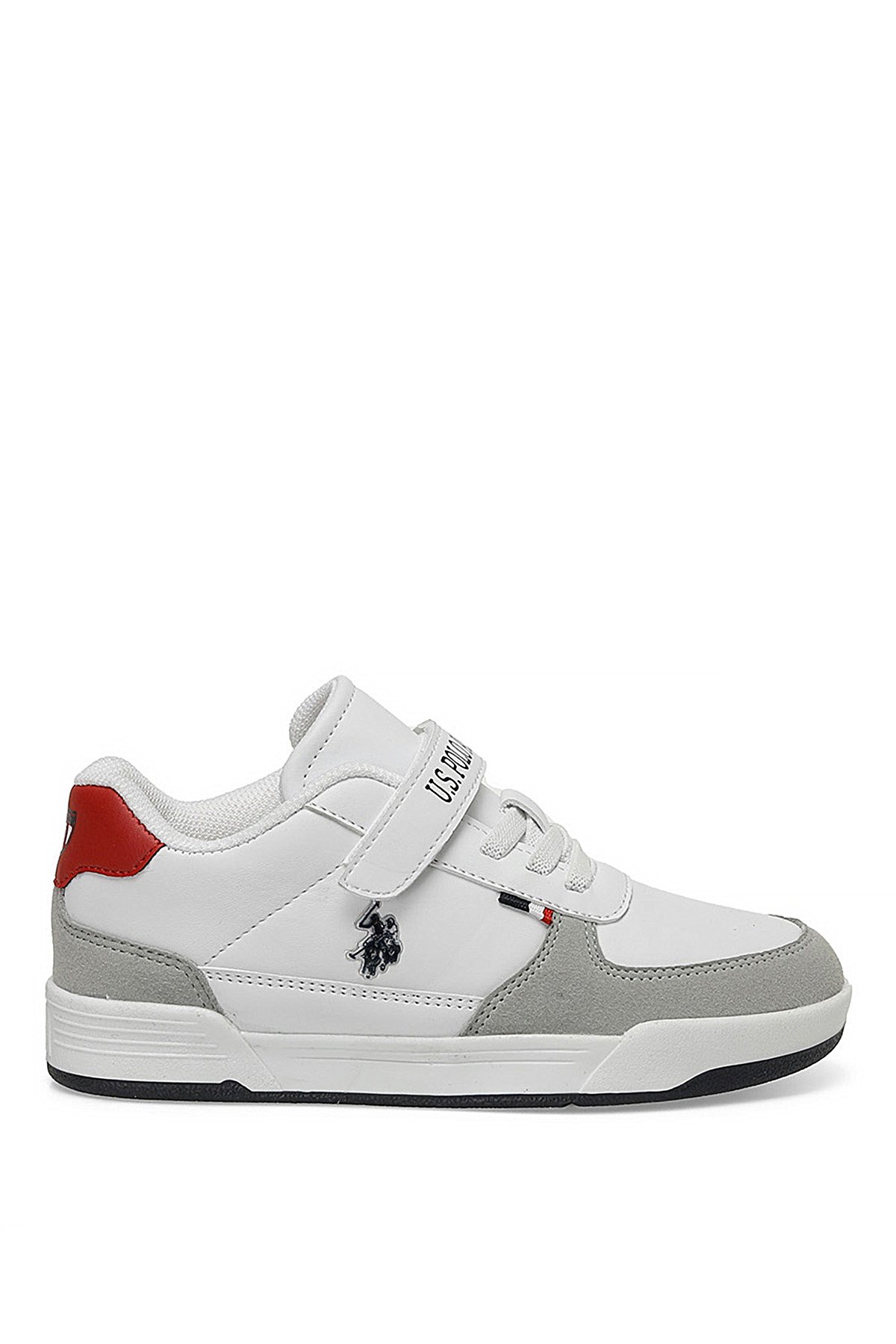 U.S. Polo Assn. A101530799 ClineGlb 4FX Erkek Çocuk Klasik Sneaker Beyaz