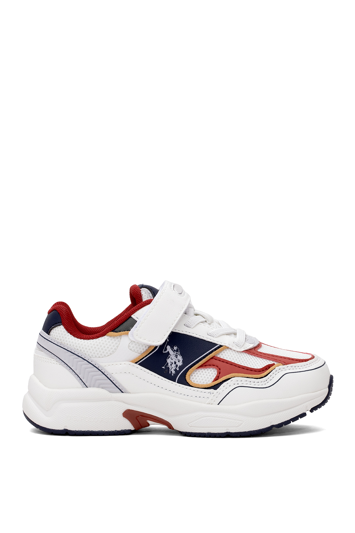 U.S. Polo Assn. 101946618 5P Supole 5FX Filet Erkek Çocuk Yürüyüş Ayakkabısı Beyaz