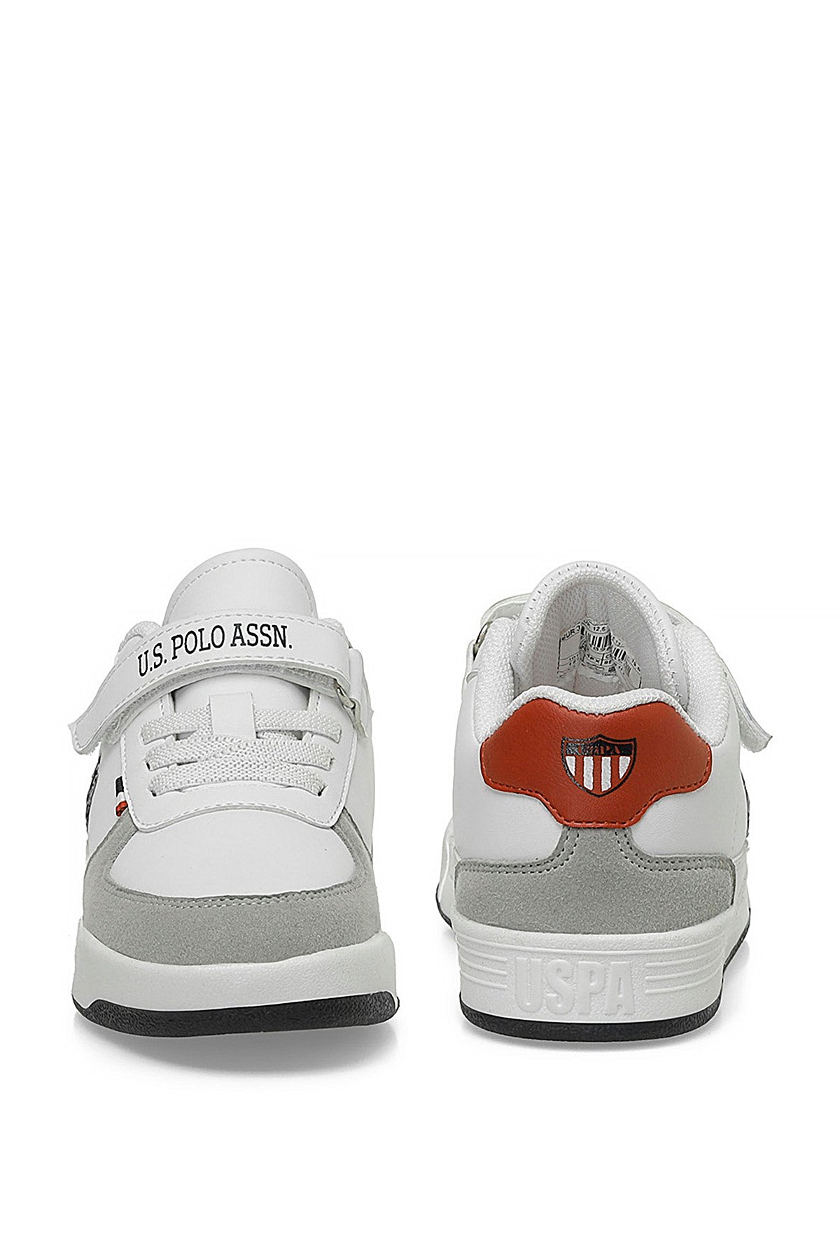 U.S. Polo Assn. A101530799 ClineGlb 4FX Erkek Çocuk Klasik Sneaker Beyaz