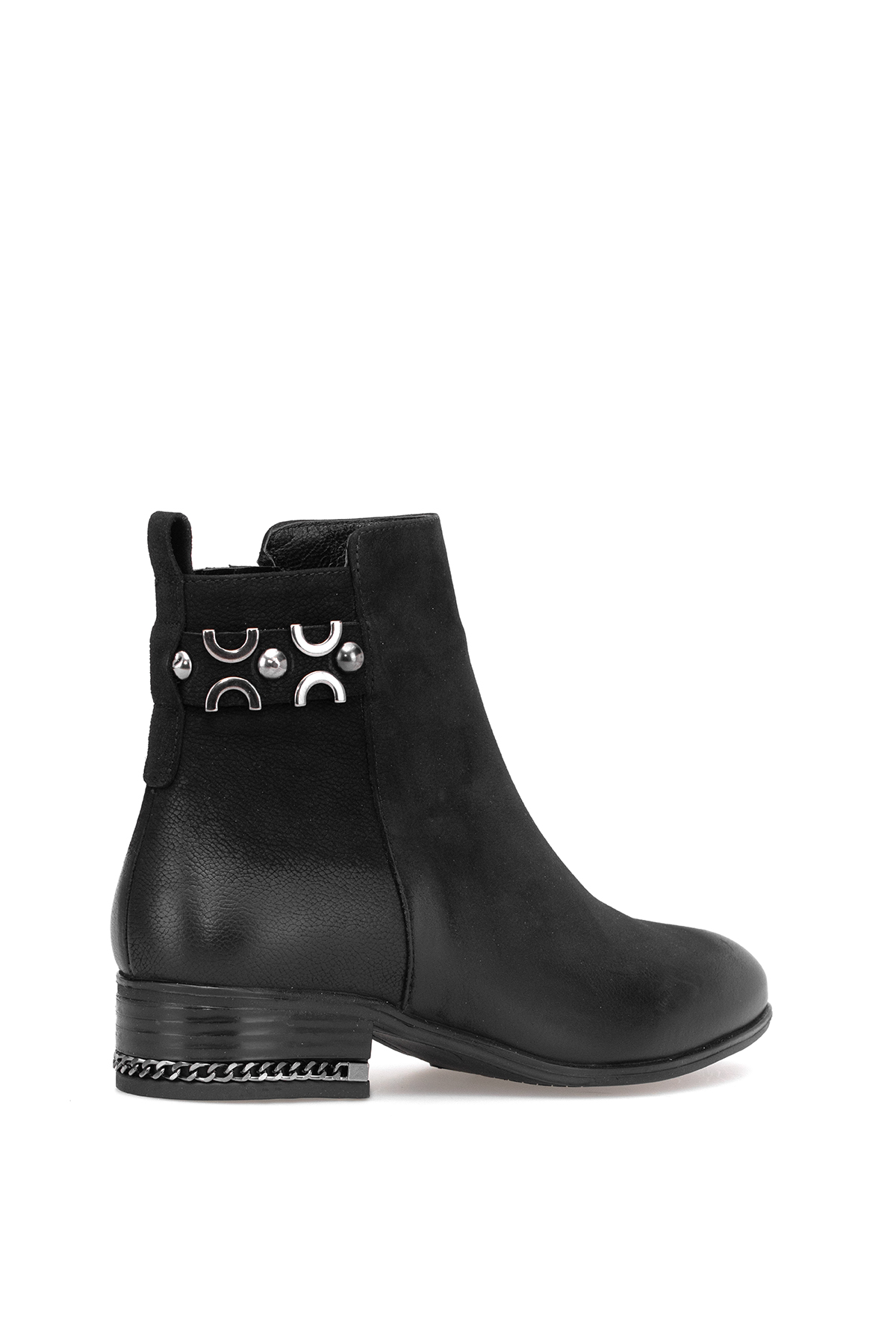 Venüs 2152712K Kadın Hakiki Deri Klasik Bot Siyah