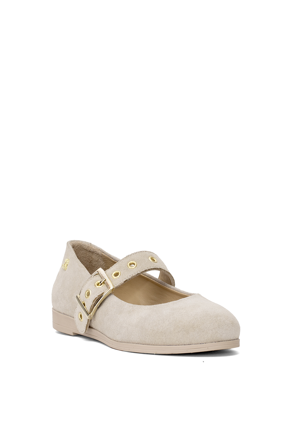 Venüs 2510601Y Kadın Hakiki Süet Deri Babet Taş