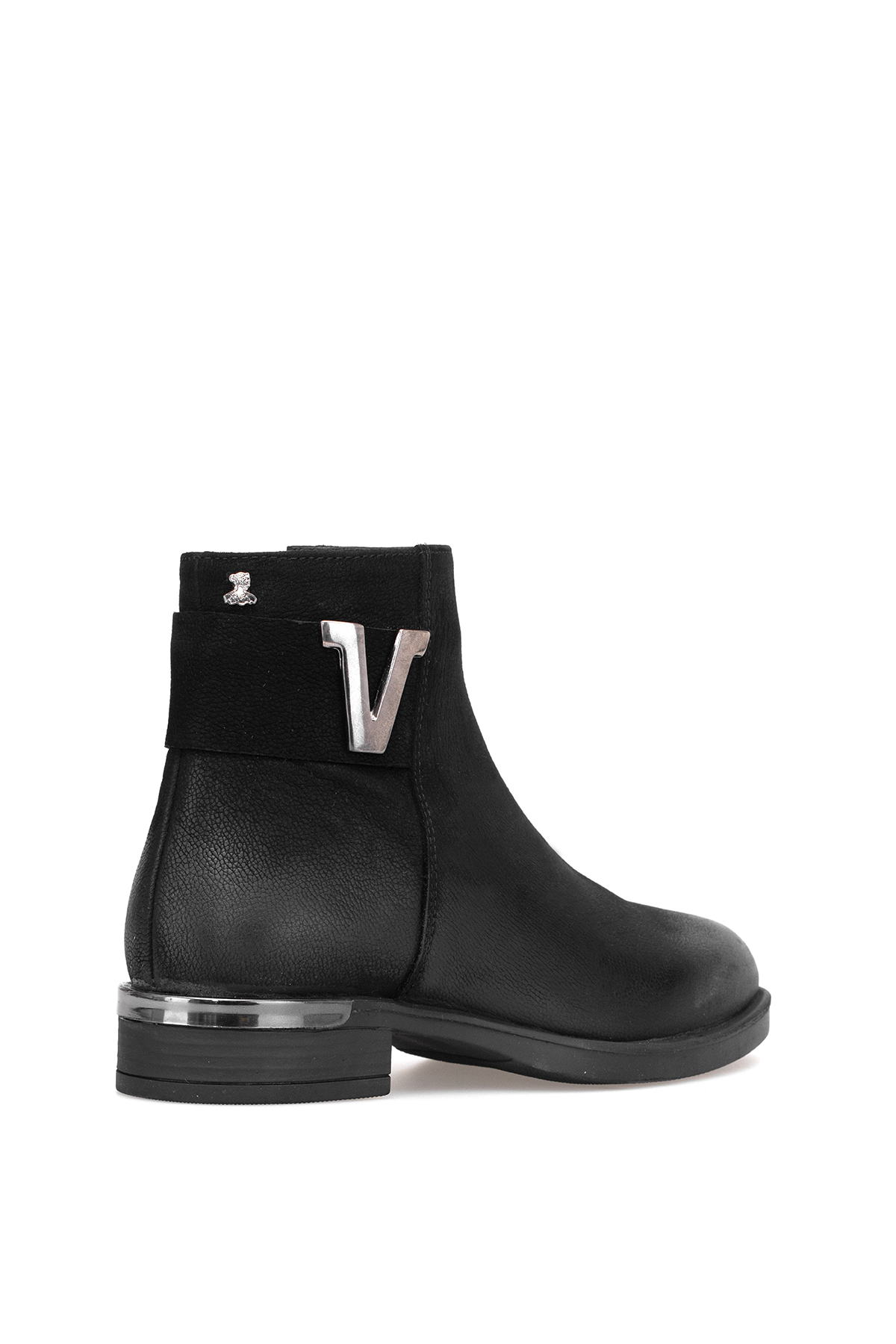 Venüs 2553202K Kadın Hakiki Deri Klasik Bot Siyah